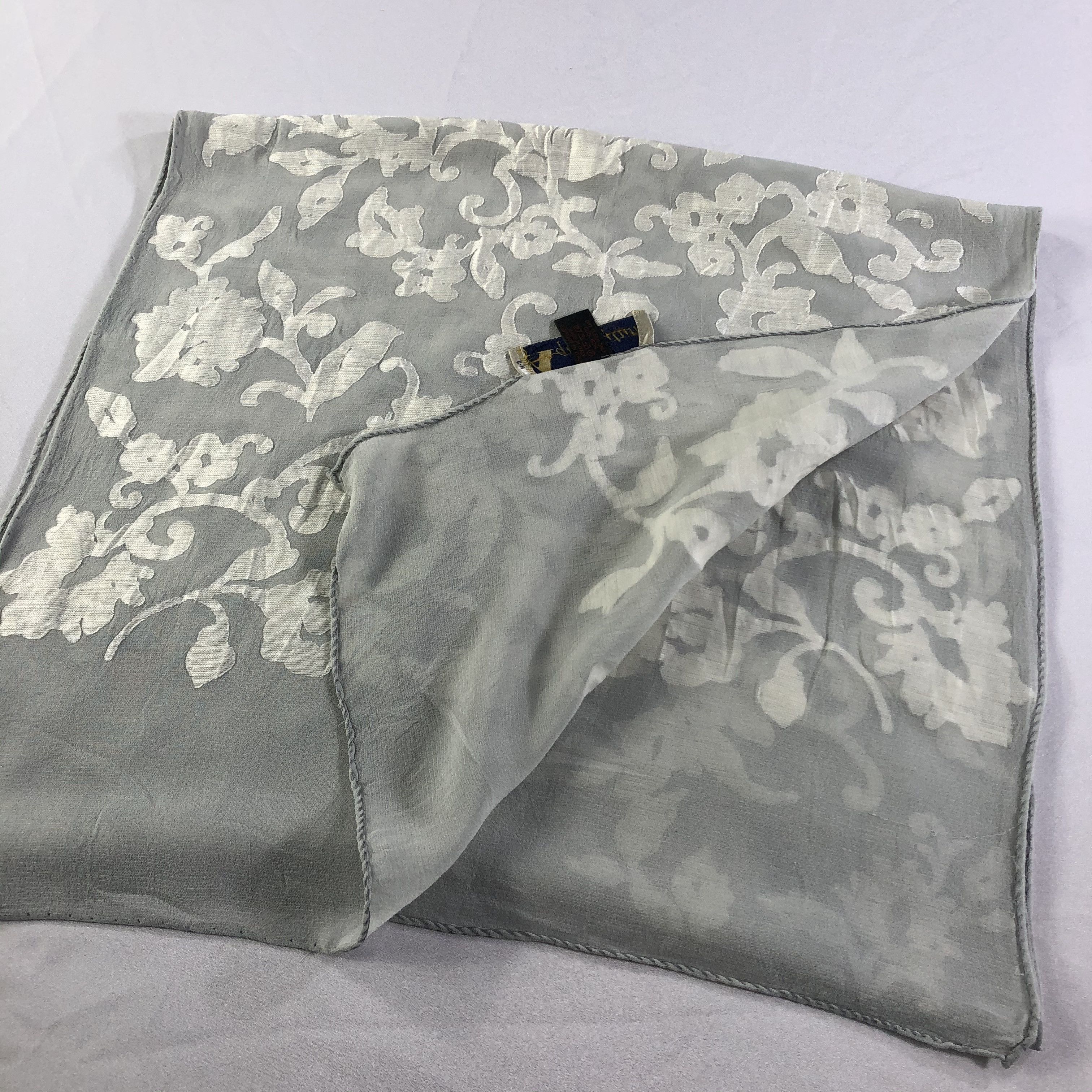 Aquascutum × Vintage Vintage Aquascutum Silk Scarf Size ONE SIZE - 4 Thumbnail