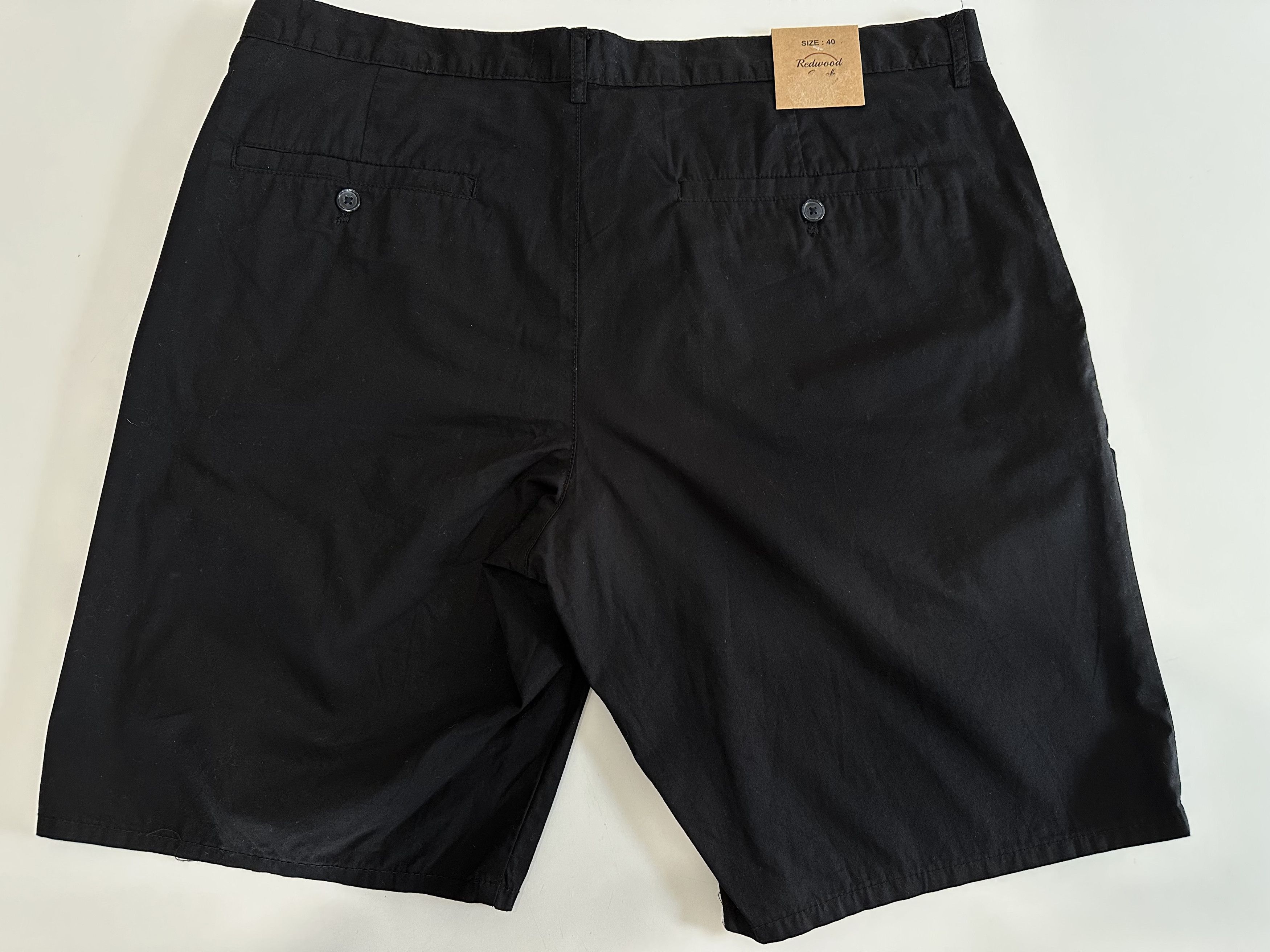 Other Redwood Creek Women's Cotton Twill Shorts Black Size 40 Size 40" / US 18 - 4 Thumbnail