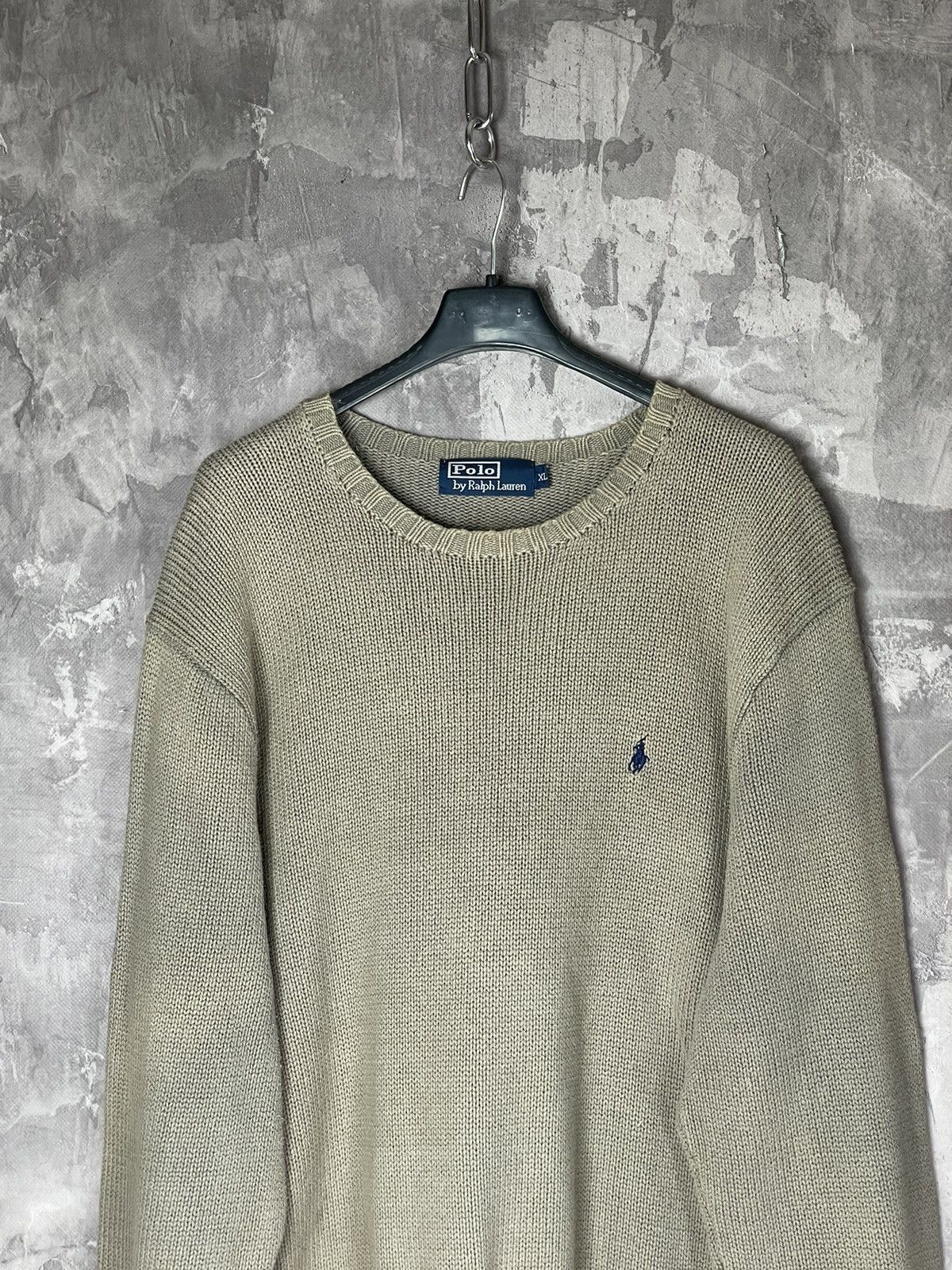 Japanese Brand × Polo Ralph Lauren × Vintage Vintage Y2k Polo Ralph Lauren Knitwear Crew Neck Sweater Size US XL / EU 56 / 4 - 2 Thumbnail