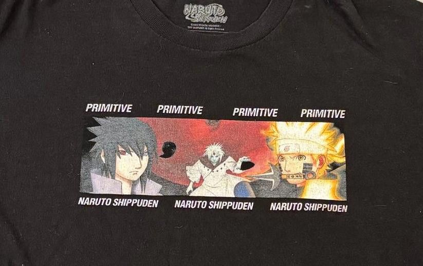 Other Naruto Shippuden Primitive Skateboarding Collab T-shirt Size US L / EU 52-54 / 3 - 2 Thumbnail