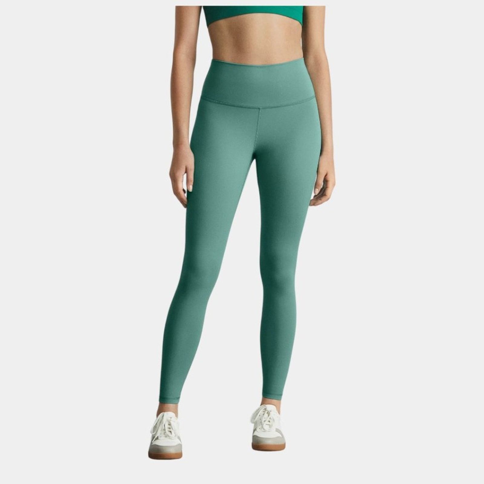 Everlane Everlane Perform Ankle Legging Soft Green Small NWT $68 MSRP Size 28" / US 6 / IT 42 - 1 Thumbnail