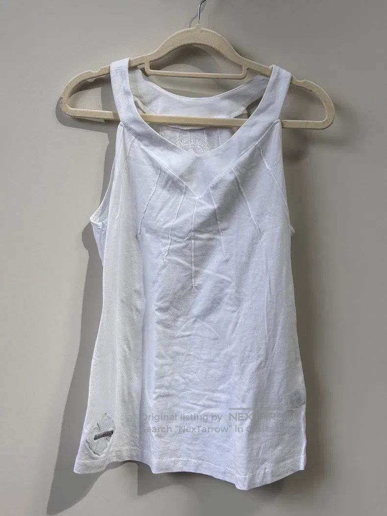Chrome Hearts CHROME HEARTS Size M White vest Size M / US 6-8 / IT 42-44 - 1 Thumbnail