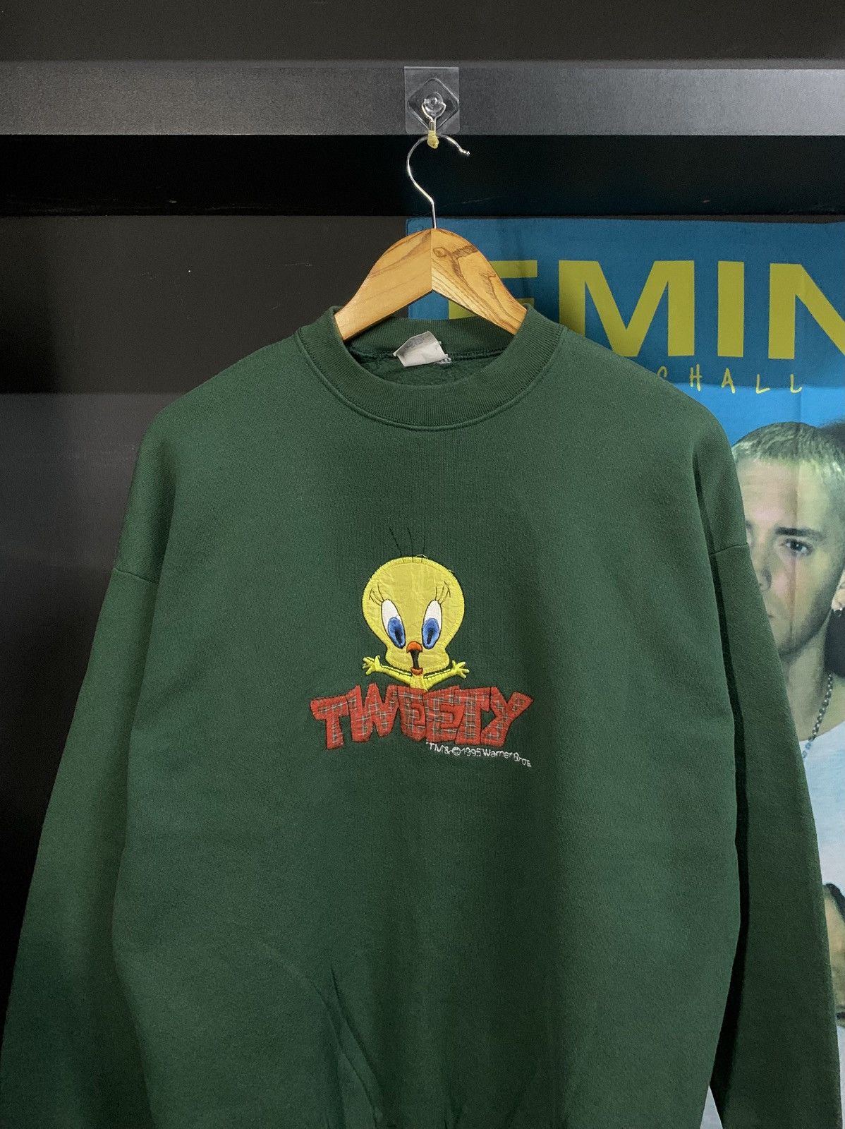 Vintage VINTAGE 90s LOONEY TUNES TWEETY BIRD Size US XL / EU 56 / 4 - 2 Thumbnail