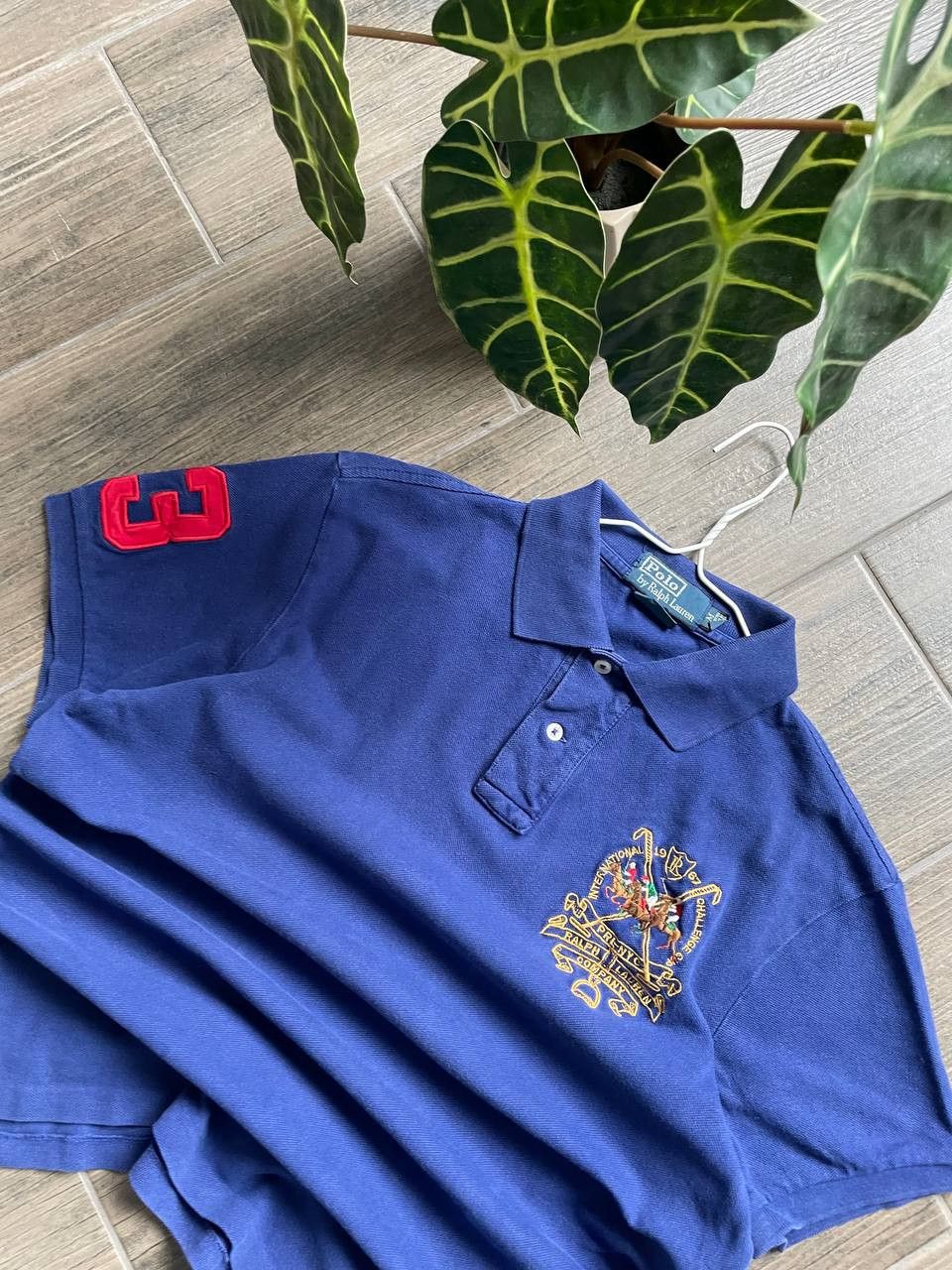 Polo Ralph Lauren Vintage 90s Y2K Multi Colored Striped Polo