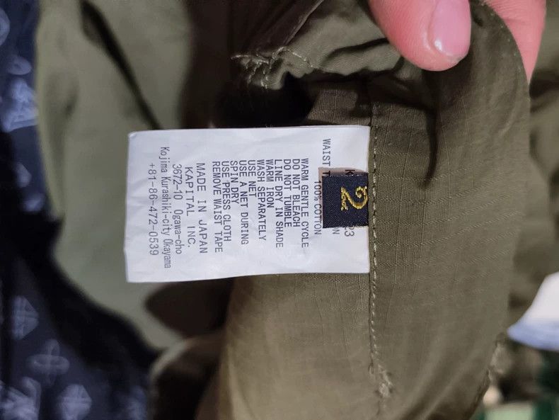 Kapital Kapital KAPITAL Military Green Casual Pants Size 2-2507 Size US 26 / EU 42 - 3 Thumbnail