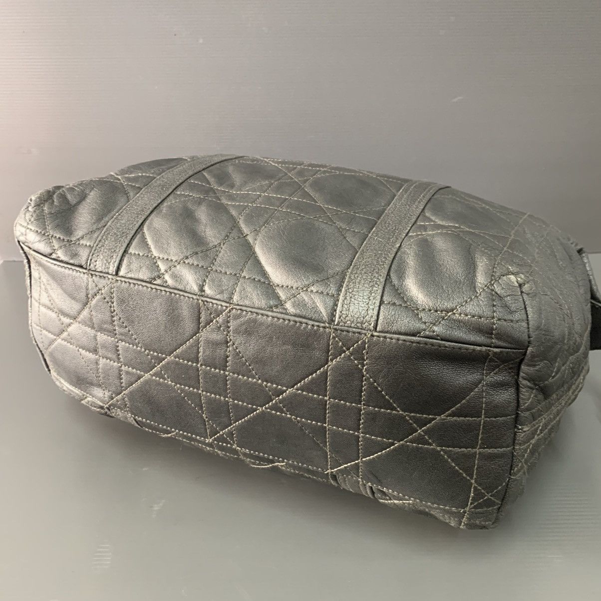 Christian Dior Monsieur Christian Dior Leather Boston Bag Size ONE SIZE - 14 Thumbnail
