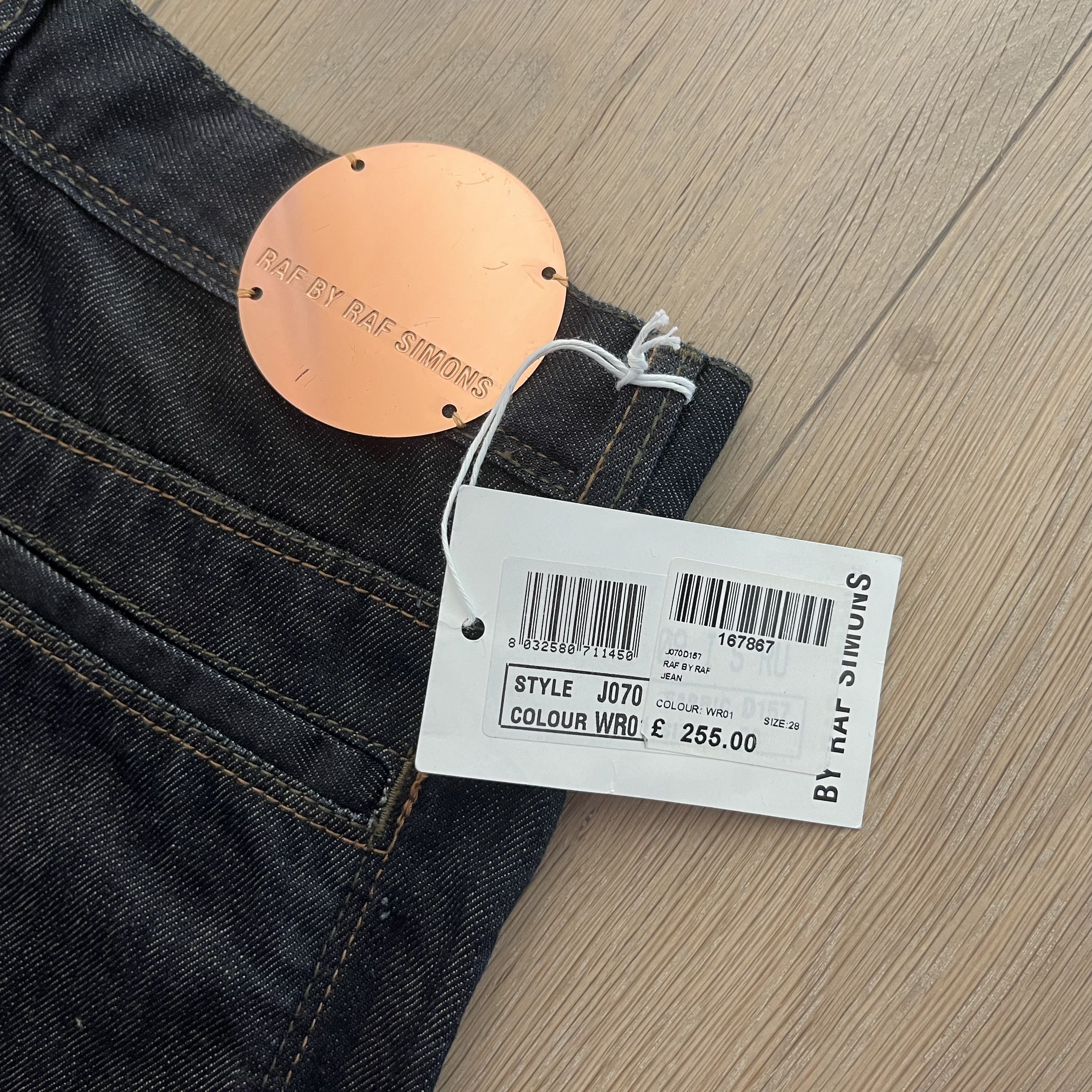 Raf Simons × Raf by Raf Simons RAF Skinny Slim Jeans Size US 28 / EU 44 - 6 Thumbnail