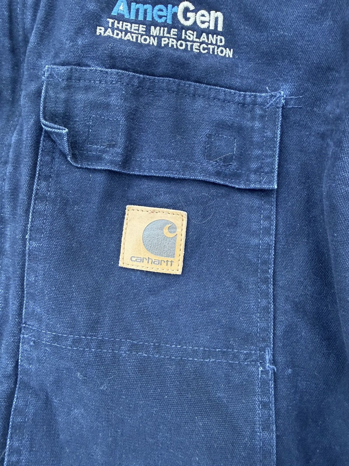 Carhartt Vintage 90-s CARHARTT DETROIT JACKET VERY THICK SIZE XXL Size US XXL / EU 58 / 5 - 3 Thumbnail