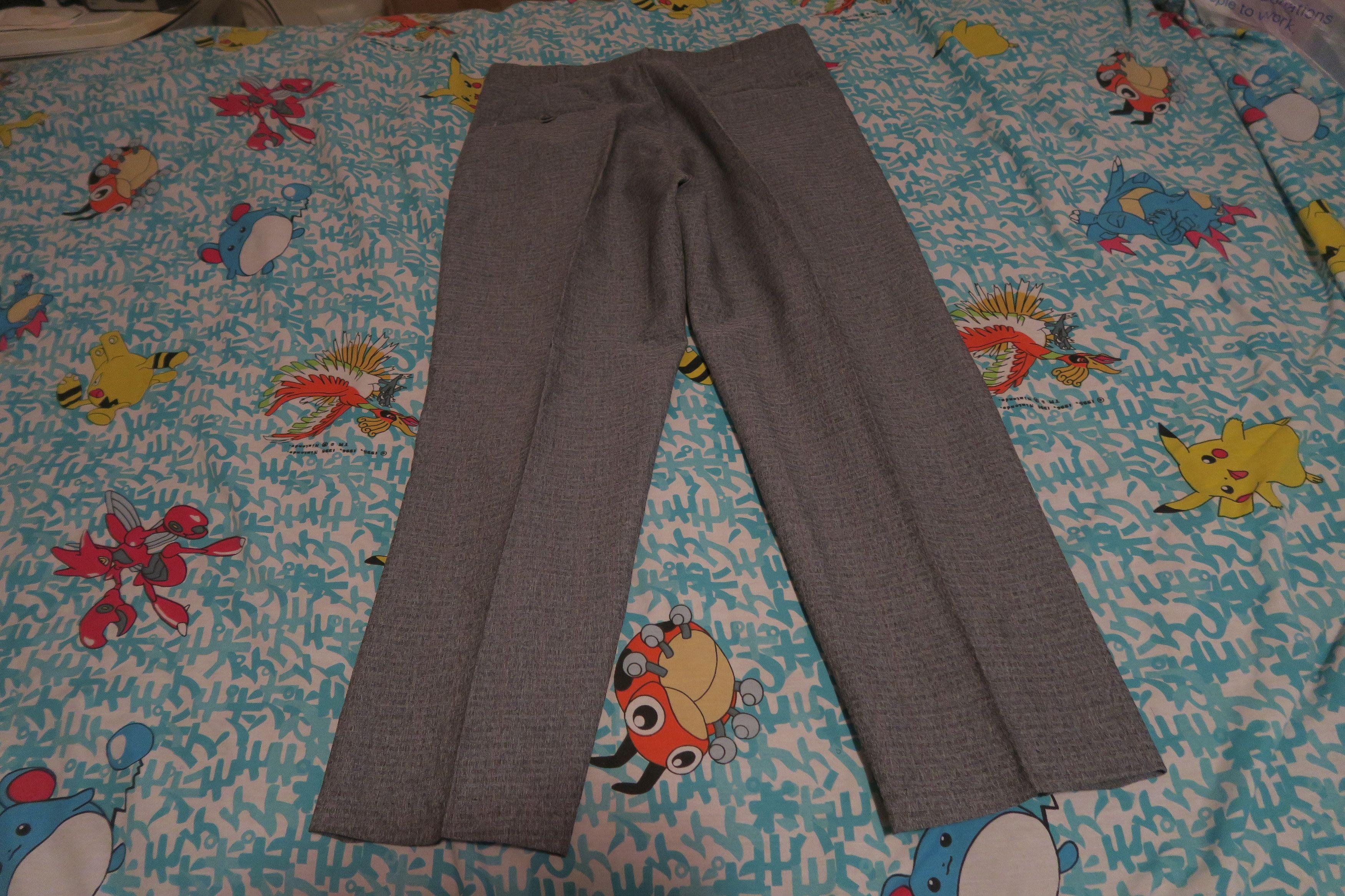 USA Olympics × Vintage VTG 80s Olympic Pleated Trouers Pants Plaid Polyester 34x28 Size US 34 / EU 50 - 4 Thumbnail
