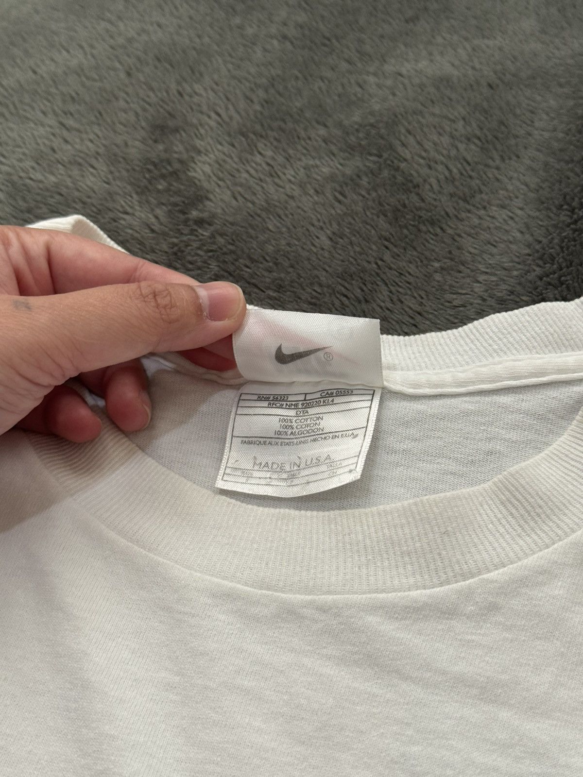 Nike Vintage Nike Big Spellouts 90's Made in USA T-shirt Size US S / EU 44-46 / 1 - 4 Thumbnail
