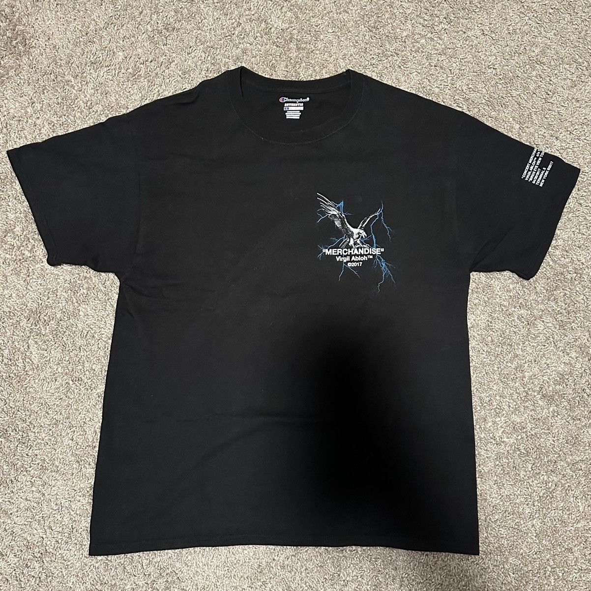 Travis Scott × Virgil Abloh Travis Scott Virgil Abloh T-shirt MERCHANDISE Terminal 5 Size US L / EU 52-54 / 3 - 2 Thumbnail