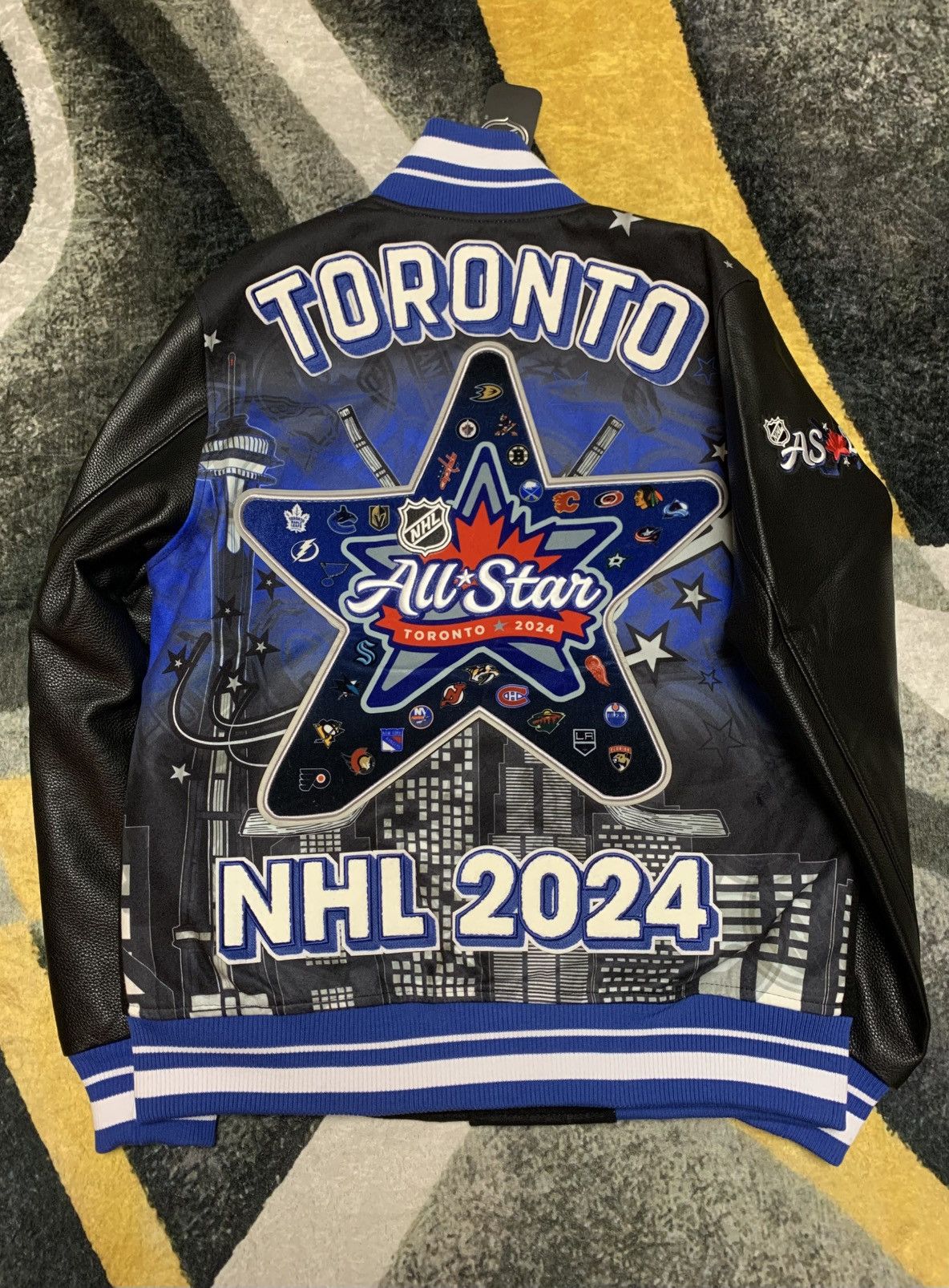 NHL NHL All Star 2024 Bomber Jacket Brand New Size ONE SIZE - 2 Thumbnail