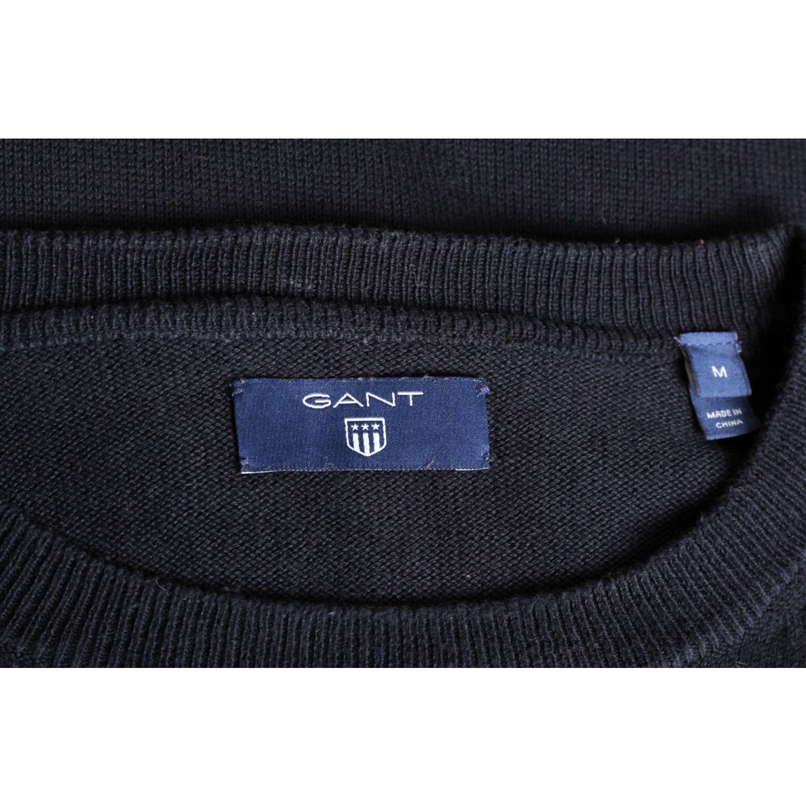 Gant GANT Crew Neck Jumper Navy Blue Men M Dark Blue VR1144 Size US M / EU 48-50 / 2 - 4 Thumbnail
