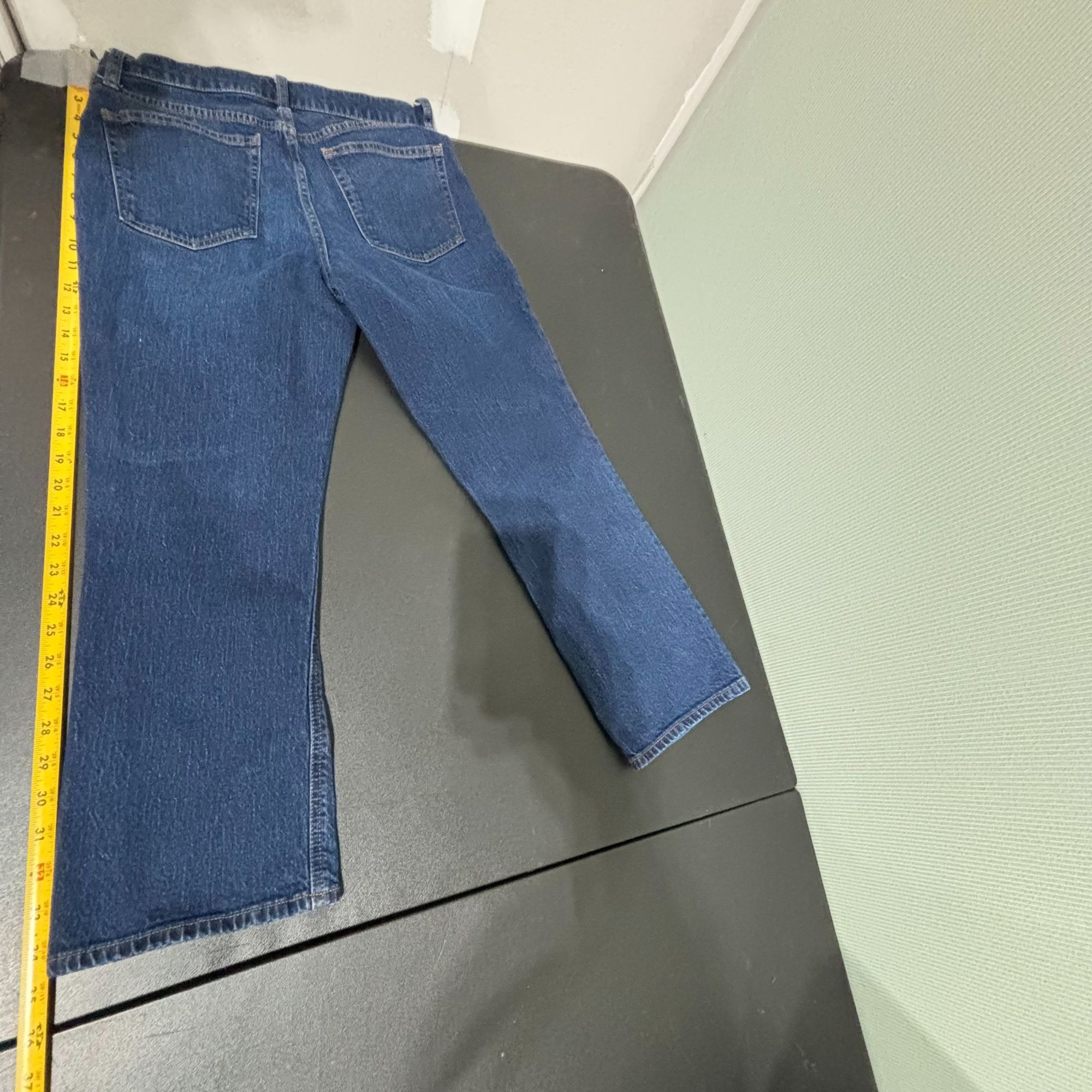 J.Crew J Crew BJ825 Mid‑Rise Flare Crop Jeans Women’s 27 Blue Denim Size 27" / US 4 / IT 40 - 4 Thumbnail