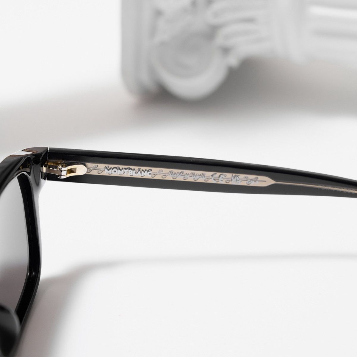 Montblanc MONTBLANC MB0436S 001 SUNGLASSES Size ONE SIZE - 4 Thumbnail