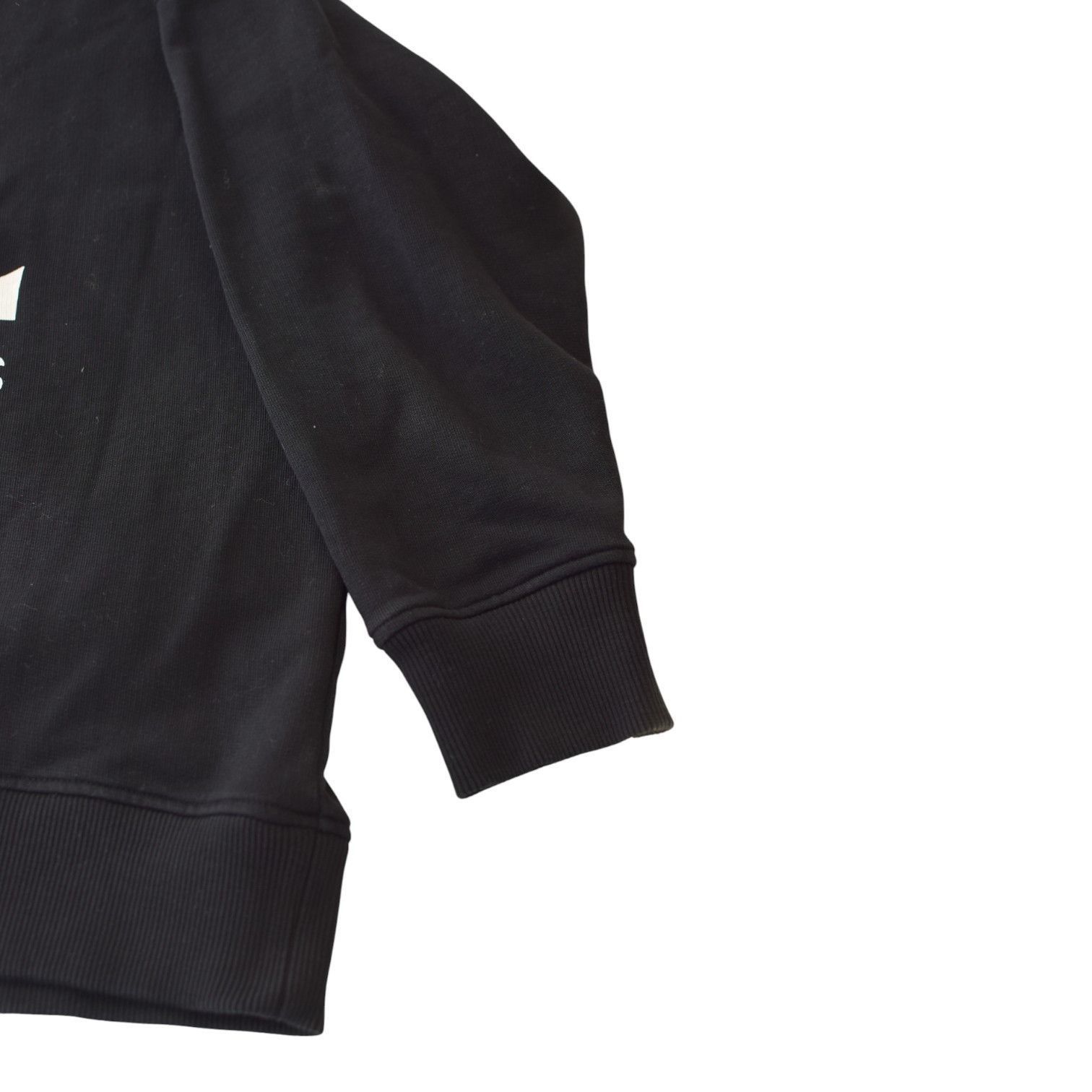 Courreges Courrèges Black Logo Sweatshirt Size 1 – Oversized Fit – Ico Size ONE SIZE - 6 Thumbnail