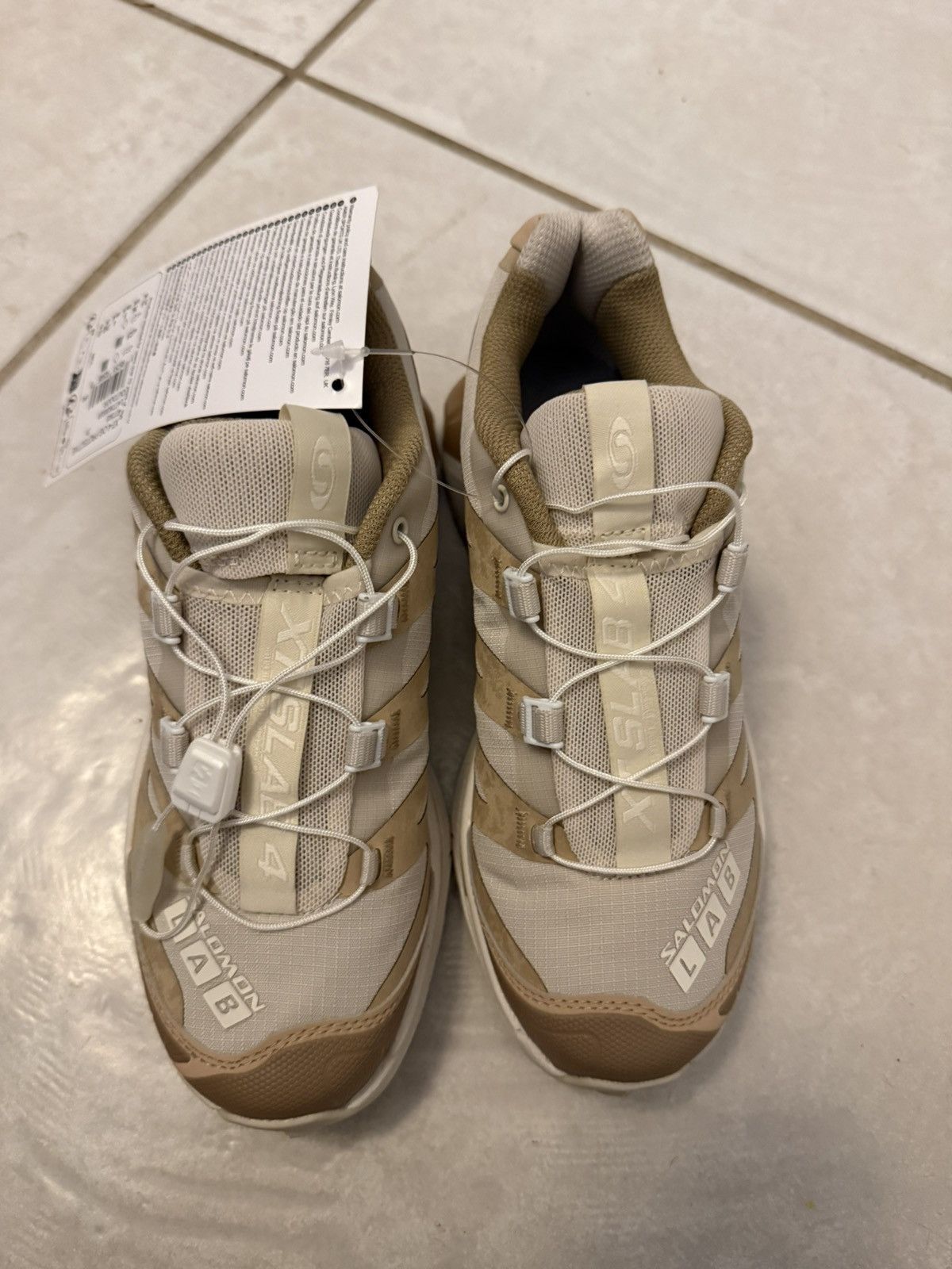 Salomon XT-4 OG PROTECTIVE SAFARI / ALMOND MILK / KELP Size US 5 / IT 35 - 7 Thumbnail