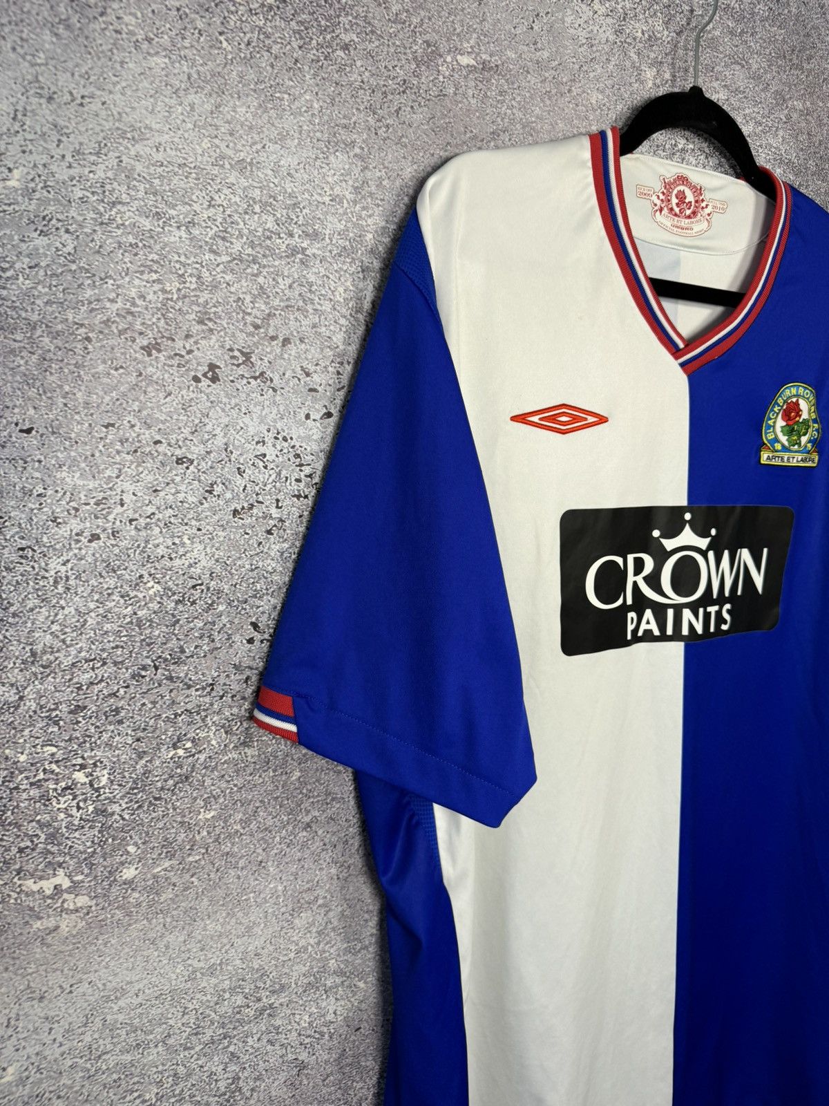 Umbro Vintage Blackburn Rovers 2009/10 Umbro Soccer Jersey Size US XXL / EU 58 / 5 - 5 Thumbnail