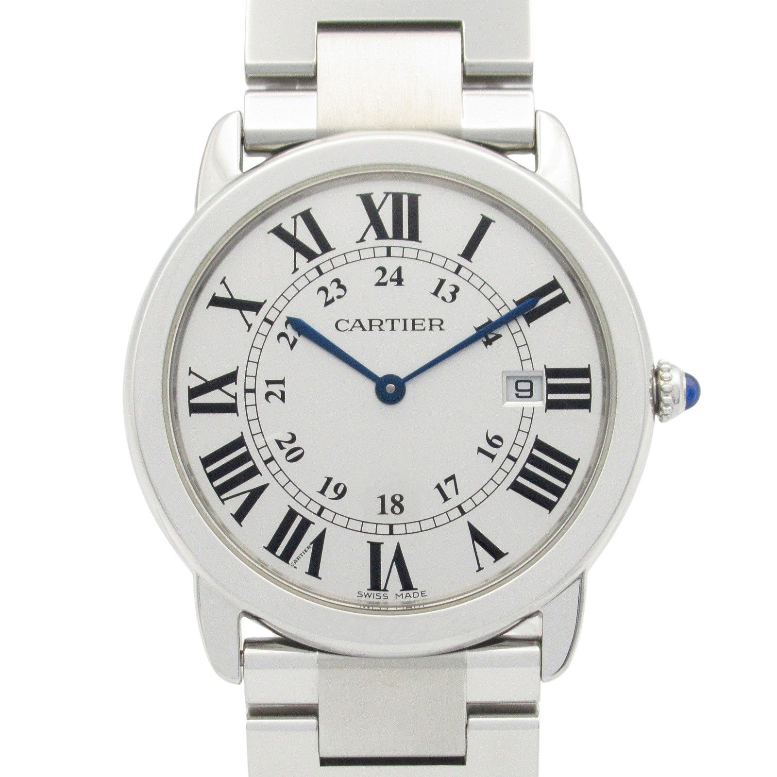 Cartier Cartier Cartier Ronde Solo de Cartier Stainless Steel Watch Metal Quartz W6701005 Size ONE SIZE - 1 Thumbnail
