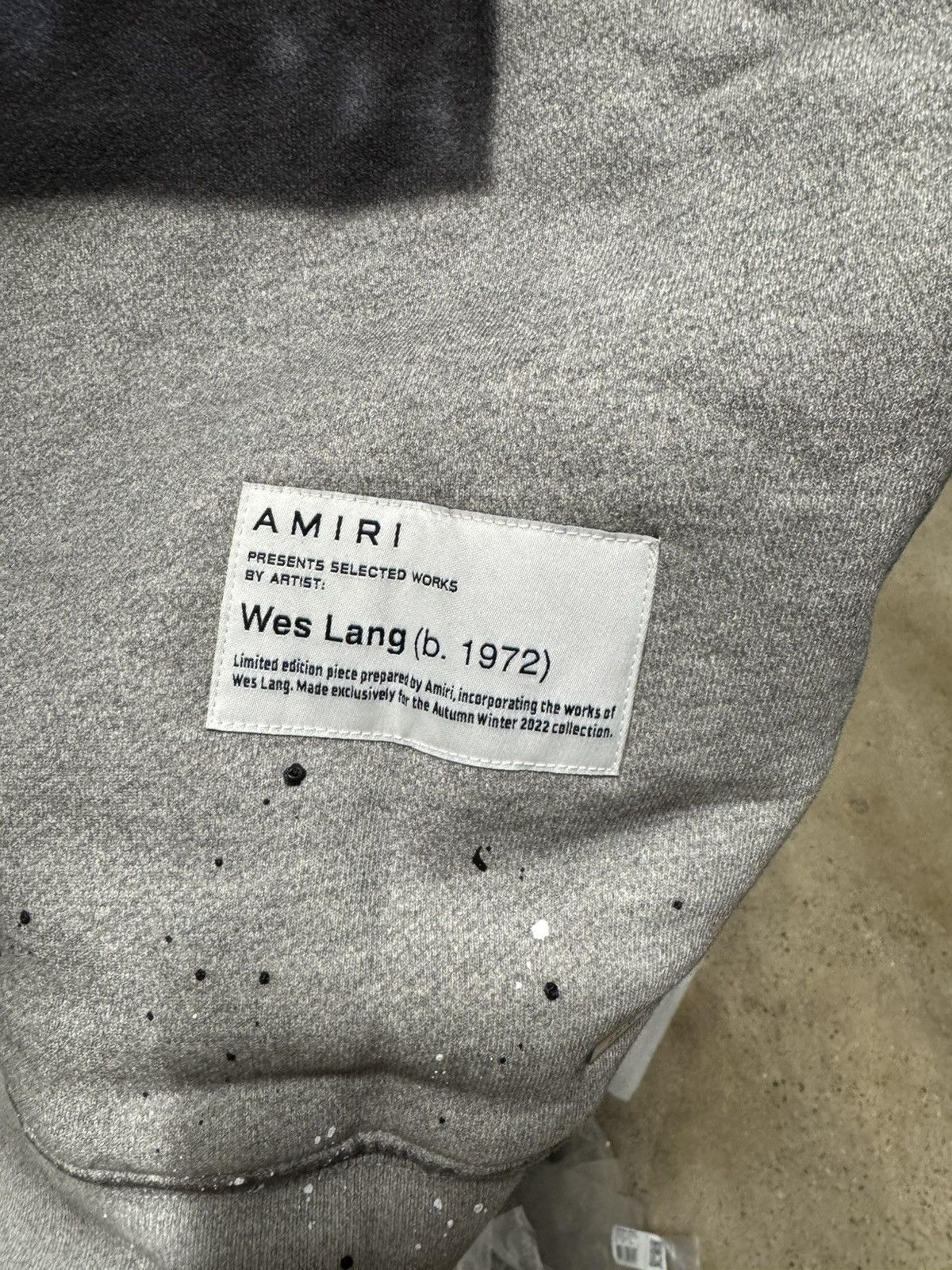 Amiri Amiri x Wes Lang Blood 38 Hoodie LIMITED NEW 1600$ Size US S / EU 44-46 / 1 - 7 Thumbnail