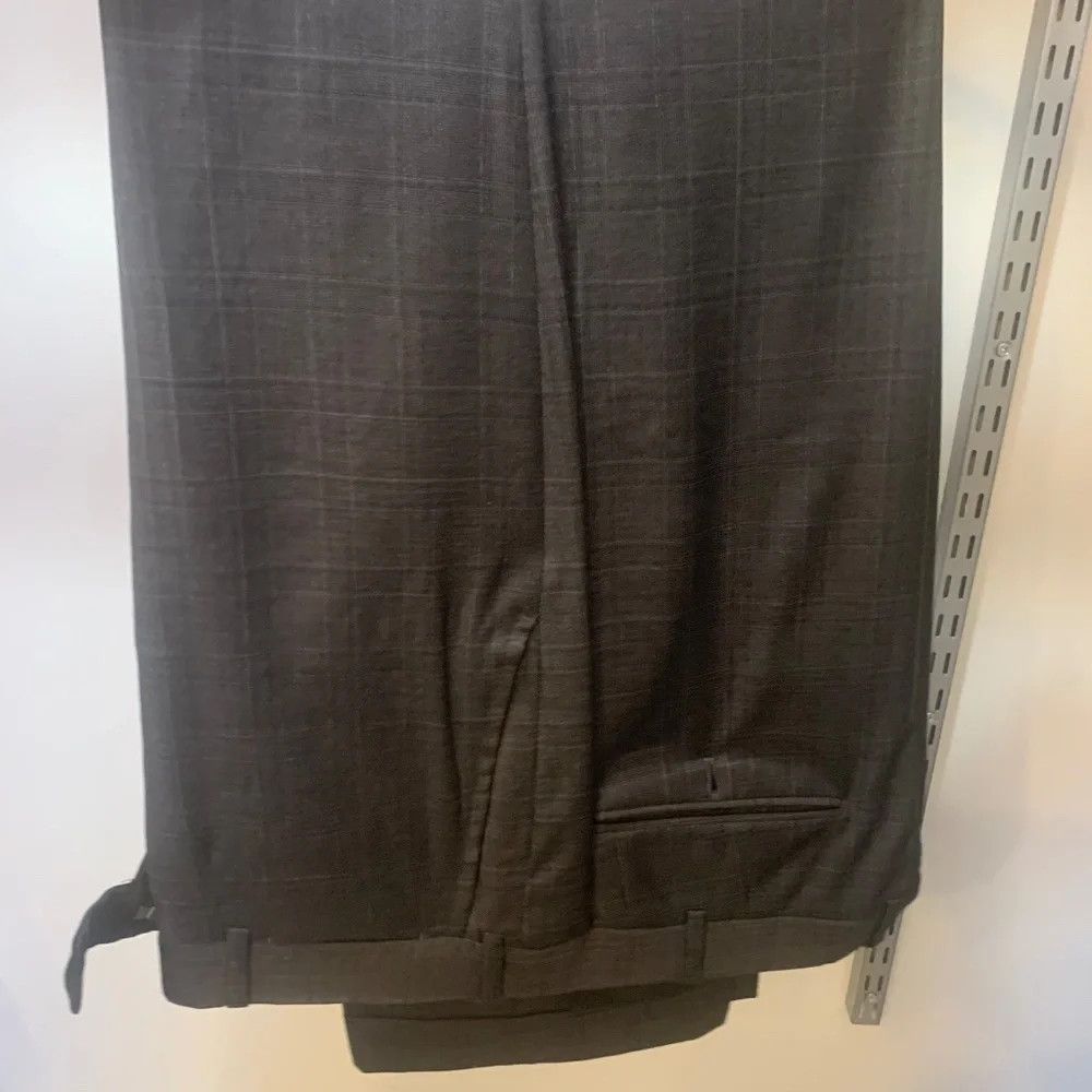 Isaia Isaia Napoli Suit – Gray Check, Made in Italy Size 44R - 10 Thumbnail