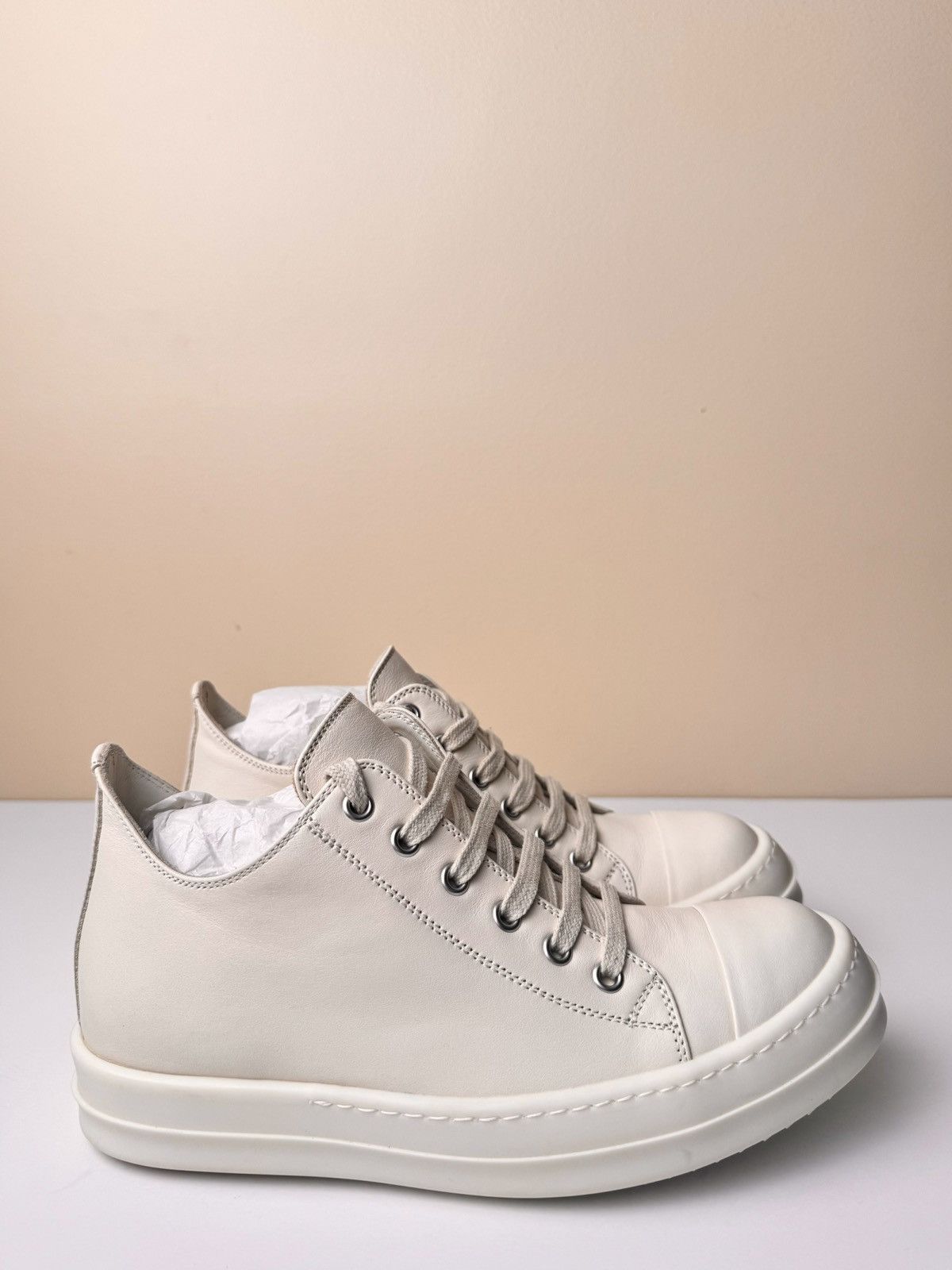 Rick Owens Rick Owens Mainline Porterville Ramones - Milk Size US 7.5 / IT 37.5 - 4 Thumbnail