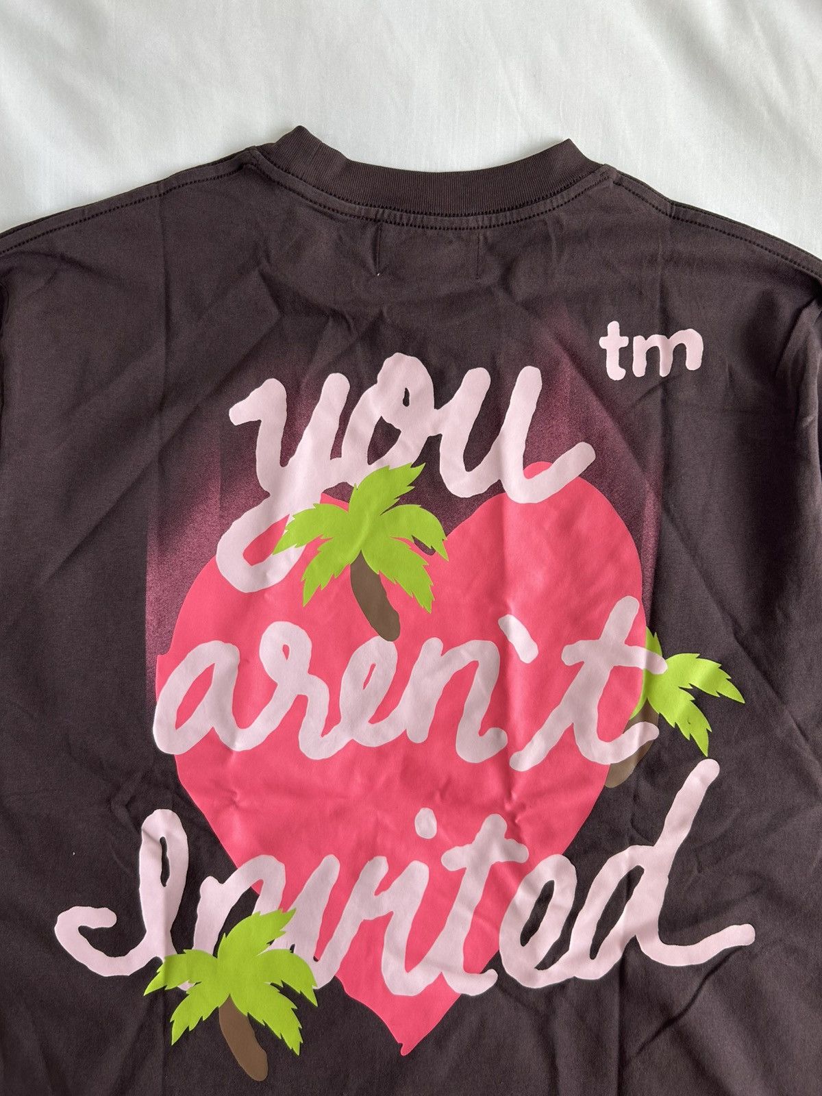Other Hyde Park Stained Heart Tee Brown You Aren’t Invited Size US M / EU 48-50 / 2 - 8 Thumbnail