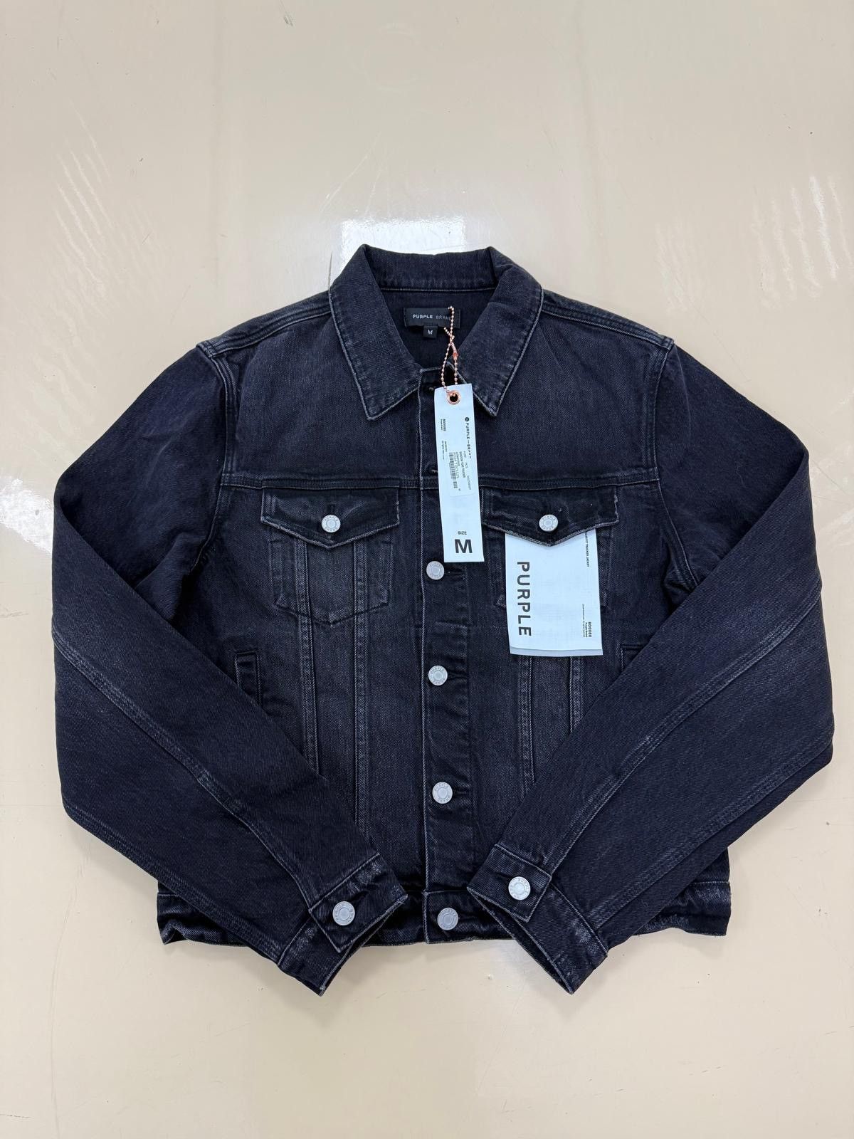 Purple Brand Purple Brand Shadow Yoke Trucker Jacket Size US M / EU 48-50 / 2 - 1 Thumbnail