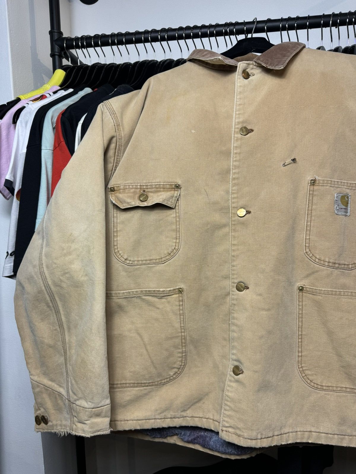 Carhartt Vintage 90s Carhartt Barn Jacket blanket lined XL Size US XL / EU 56 / 4 - 8 Thumbnail
