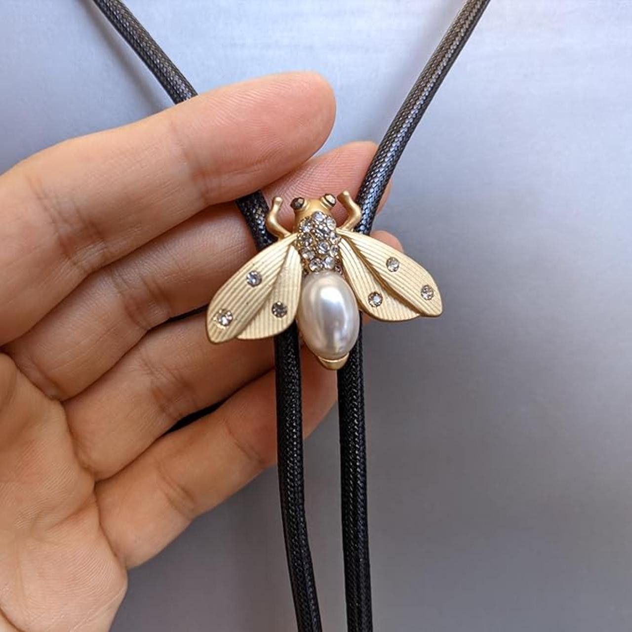 Other 3d Pearl Firefly Bolo Tie Size ONE SIZE - 6 Thumbnail