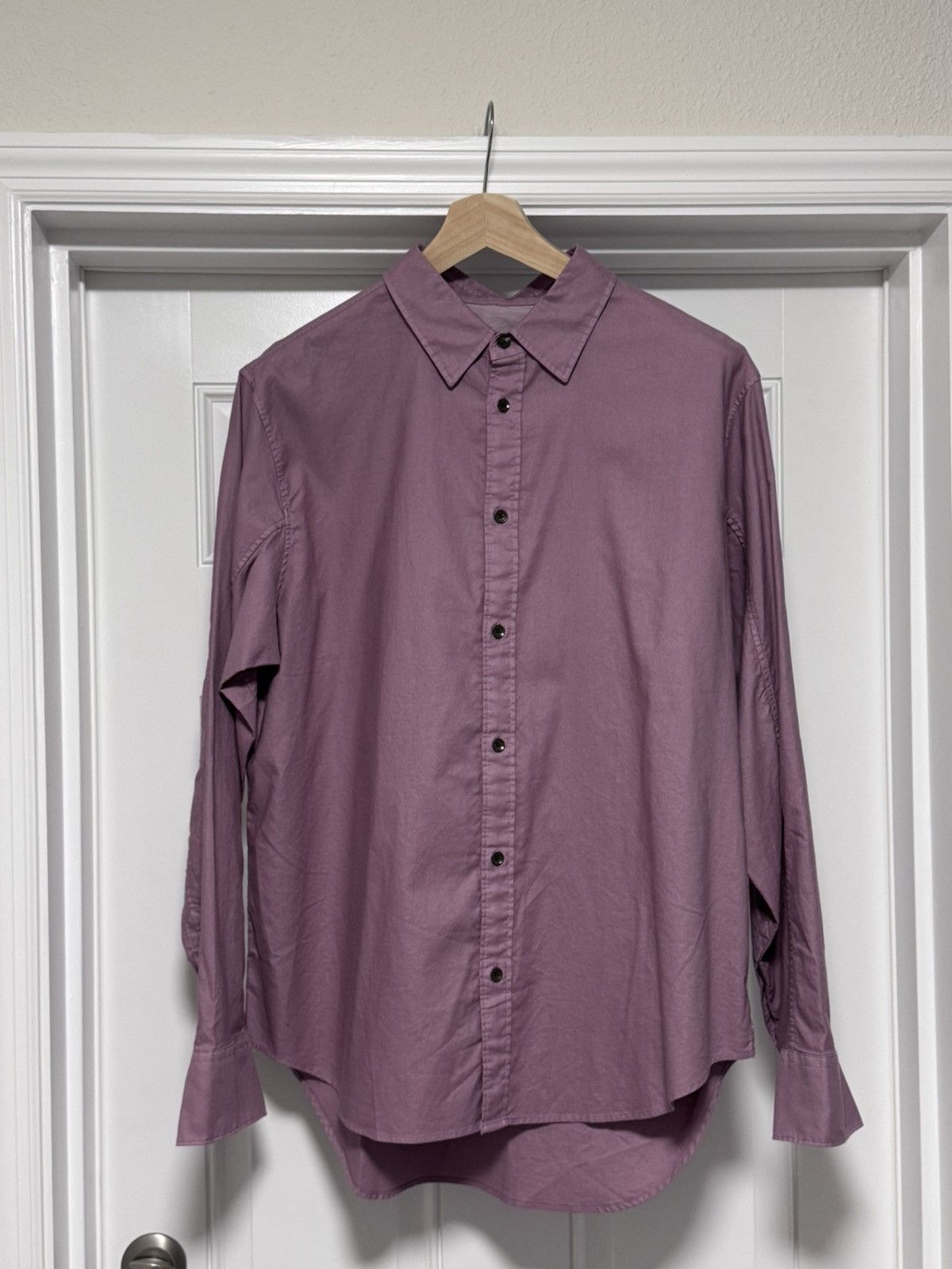 Rag & Bone NWT Rag & Bone Fit 2 Engineered Oxford Shirt XL Berry Pink Size US XL / EU 56 / 4 - 2 Thumbnail