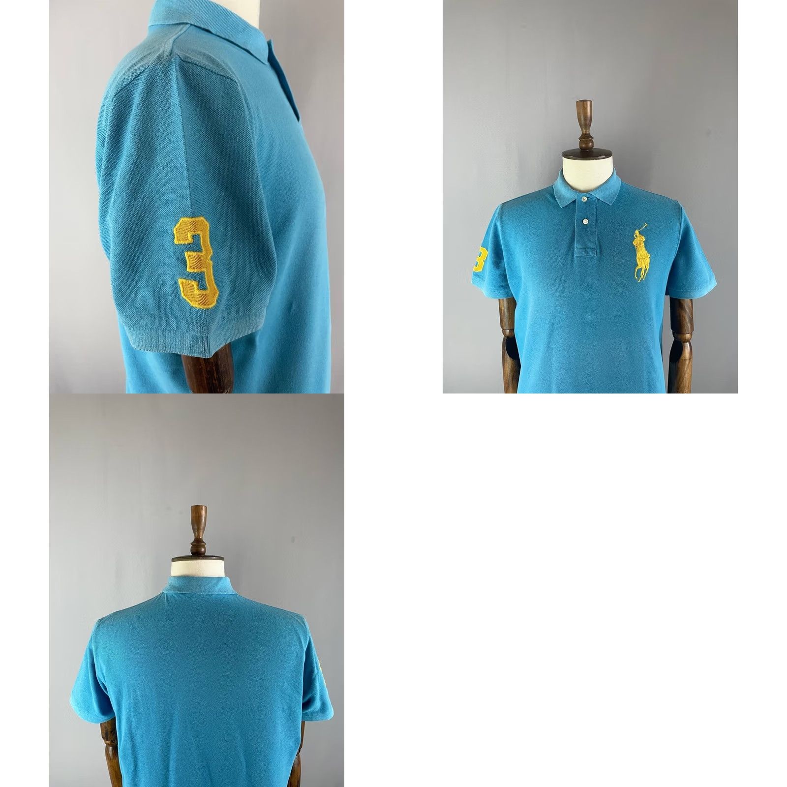 Polo Ralph Lauren Polo By Ralph Lauren Shirt Size XL Blue Cotton Embroidered Button Mens Polo Size US XL / EU 56 / 4 - 8 Thumbnail