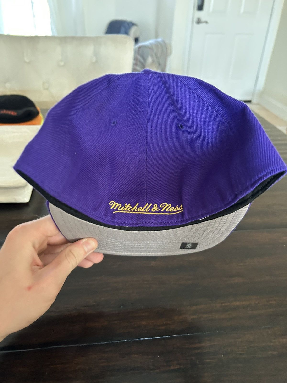 Mitchell & Ness × NBA × New Era LA Lakers 1987 finals fitted 7 5/8 Mitchell & Ness Size ONE SIZE - 4 Thumbnail