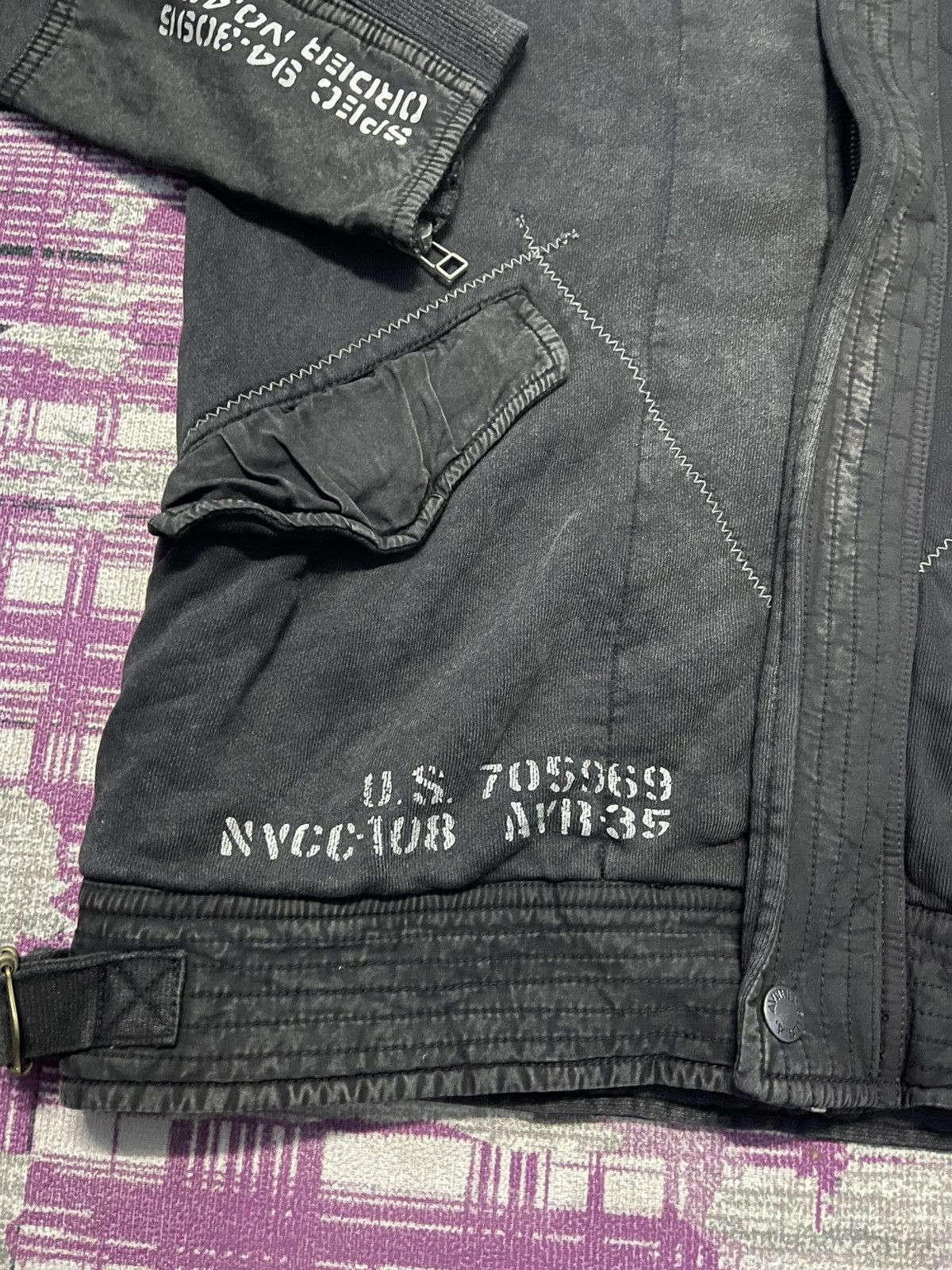 Avirex AVIREX MILITARY STYLE JACKET WITH MULTIPLE POCKET VERY RARE Size US M / EU 48-50 / 2 - 5 Thumbnail