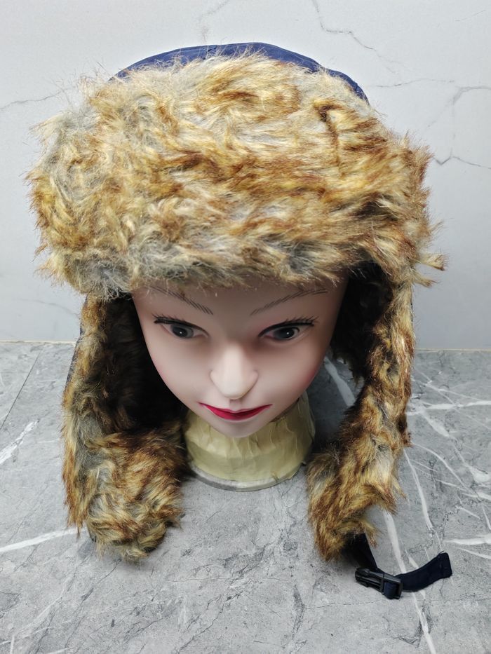 If Six Was Nine Vintage Y2k Tough Headwear Ushanka Fur Earflap Cap Hat Size ONE SIZE - 1 Thumbnail
