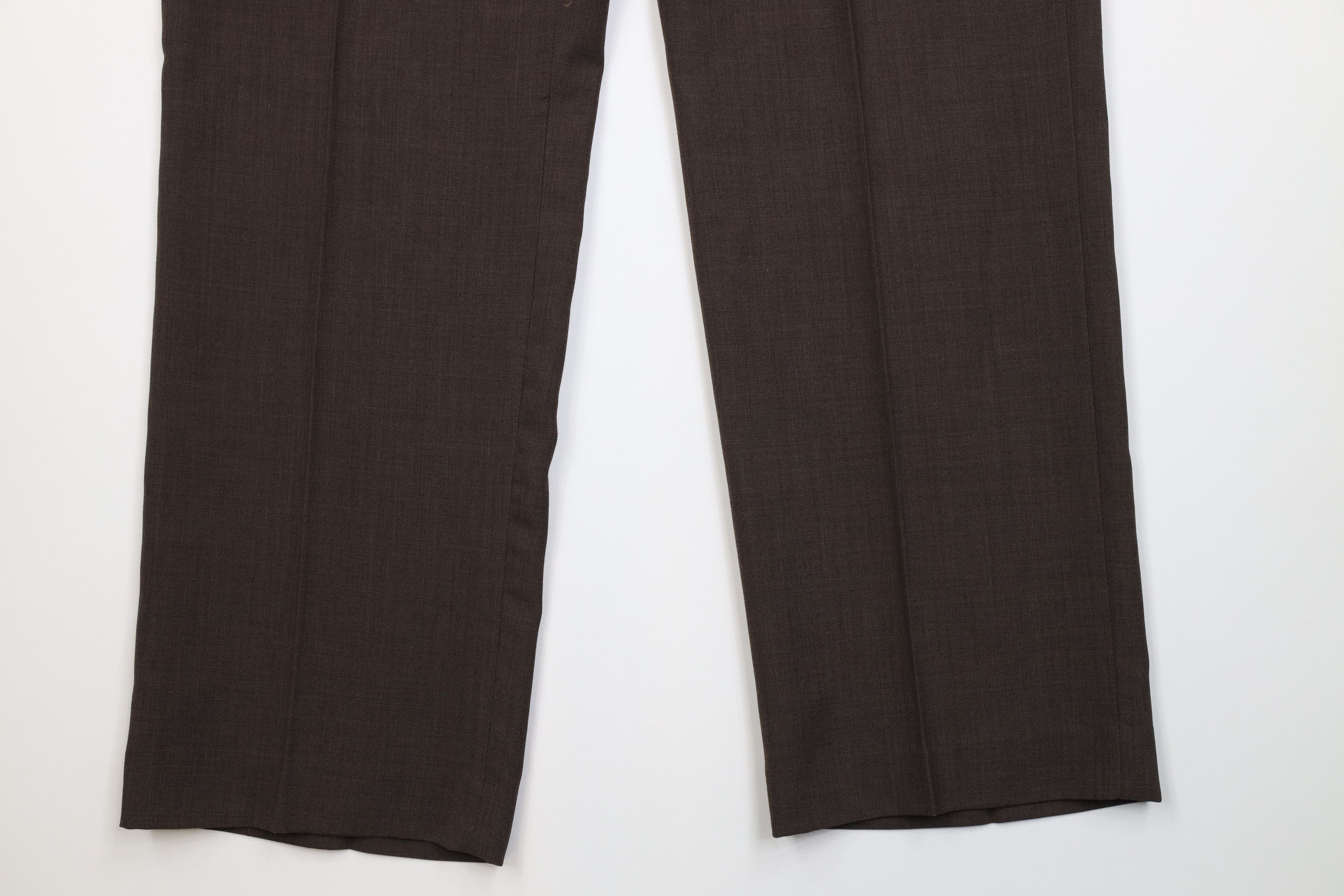 Vintage Vintage 70s Streetwear Blend Knit Wide Leg Chino Pants USA Size US 36 / EU 52 - 4 Thumbnail