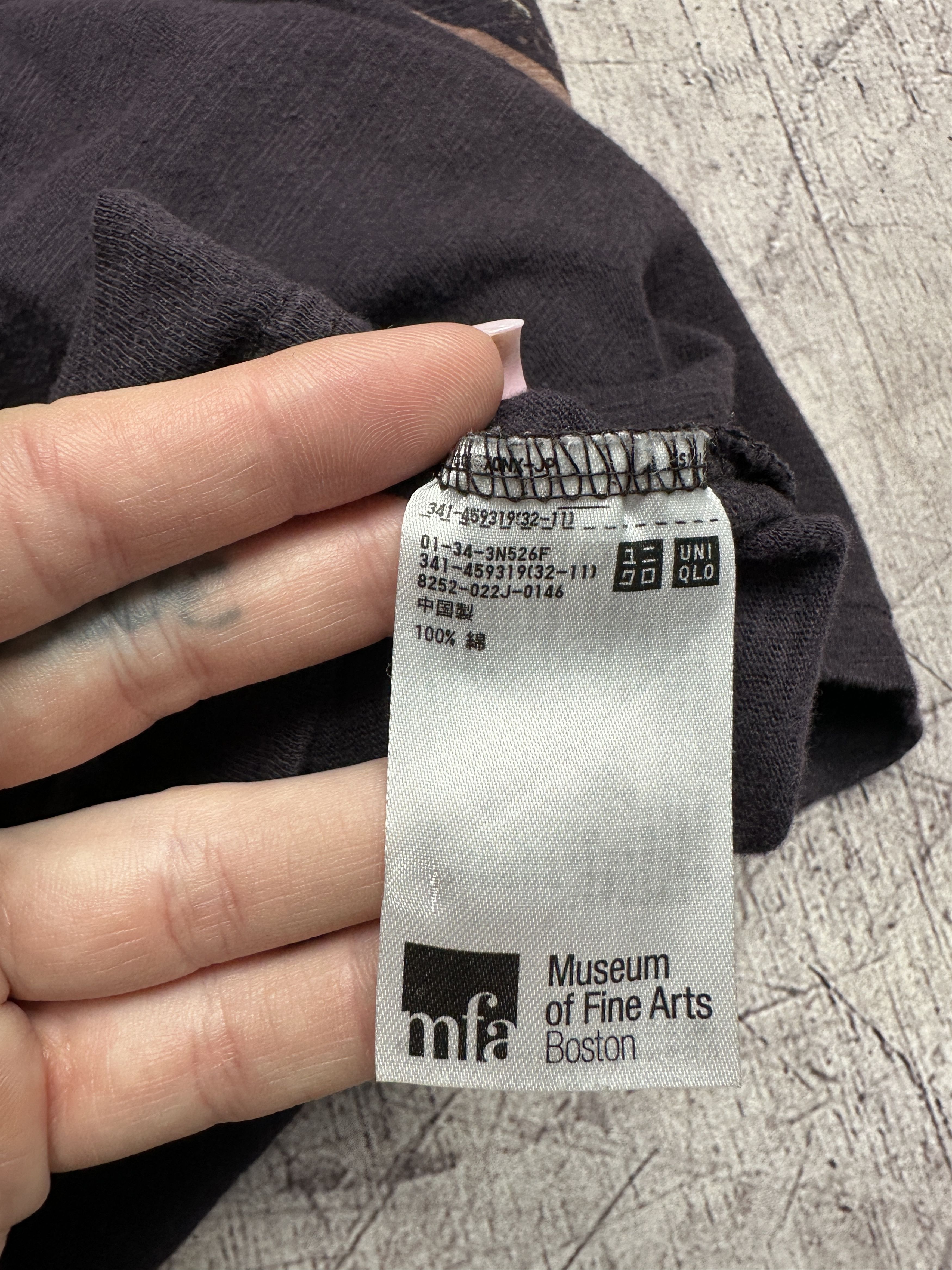 Uniqlo Uniqlo Utility Museum of Fine Arts Boston Mens T-Shirt Size US L / EU 52-54 / 3 - 5 Thumbnail