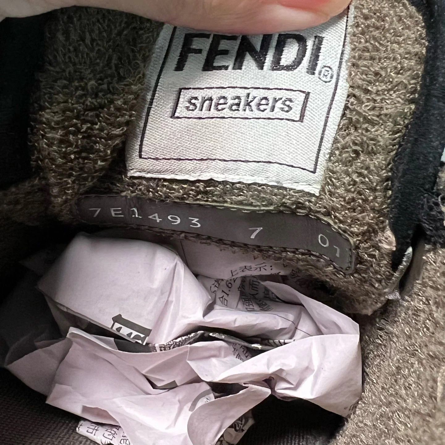Fendi FENDI Match Black/White/Brown Sneakers UK7 Size US 7 / EU 40 - 8 Thumbnail