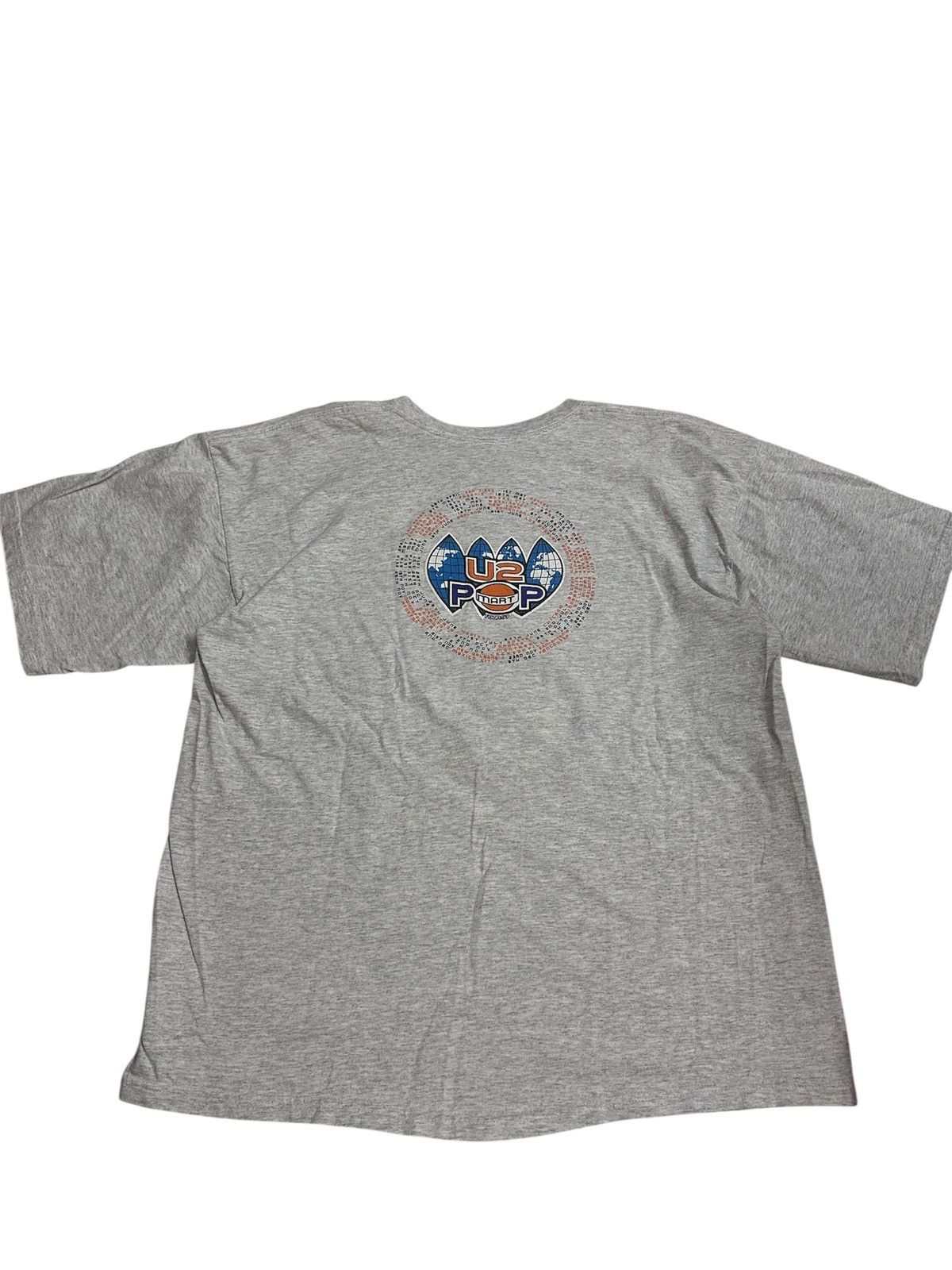 Rick Owens Crazy 1997s U2 Pop Mart Tour Band Short Sleeve T Shirt RHCP Size US XL / EU 56 / 4 - 2 Thumbnail