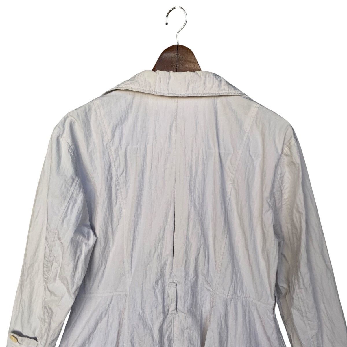 Issey Miyake 🔥Archived🔥Issey Miyake i.S. Vintage Flared Long Coat Jacket Size M / US 6-8 / IT 42-44 - 11 Thumbnail