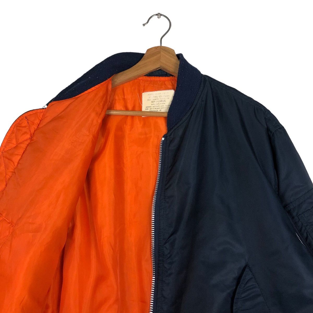 Japanese Brand 🔥RiotRiot Vintage Aviators Fly Bomber Jacket Military Tiger Size US L / EU 52-54 / 3 - 12 Thumbnail