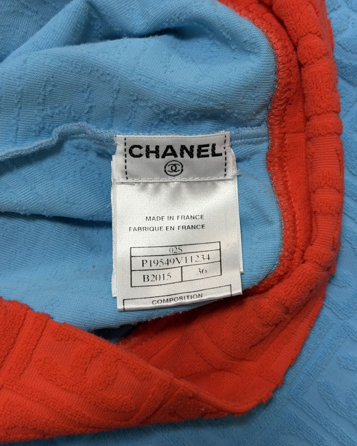 Chanel CHANEL Sport S/S 2002 CC Embossed Jacquard Terry Cloth Pants Size 26" / US 2 / IT 38 - 6 Thumbnail