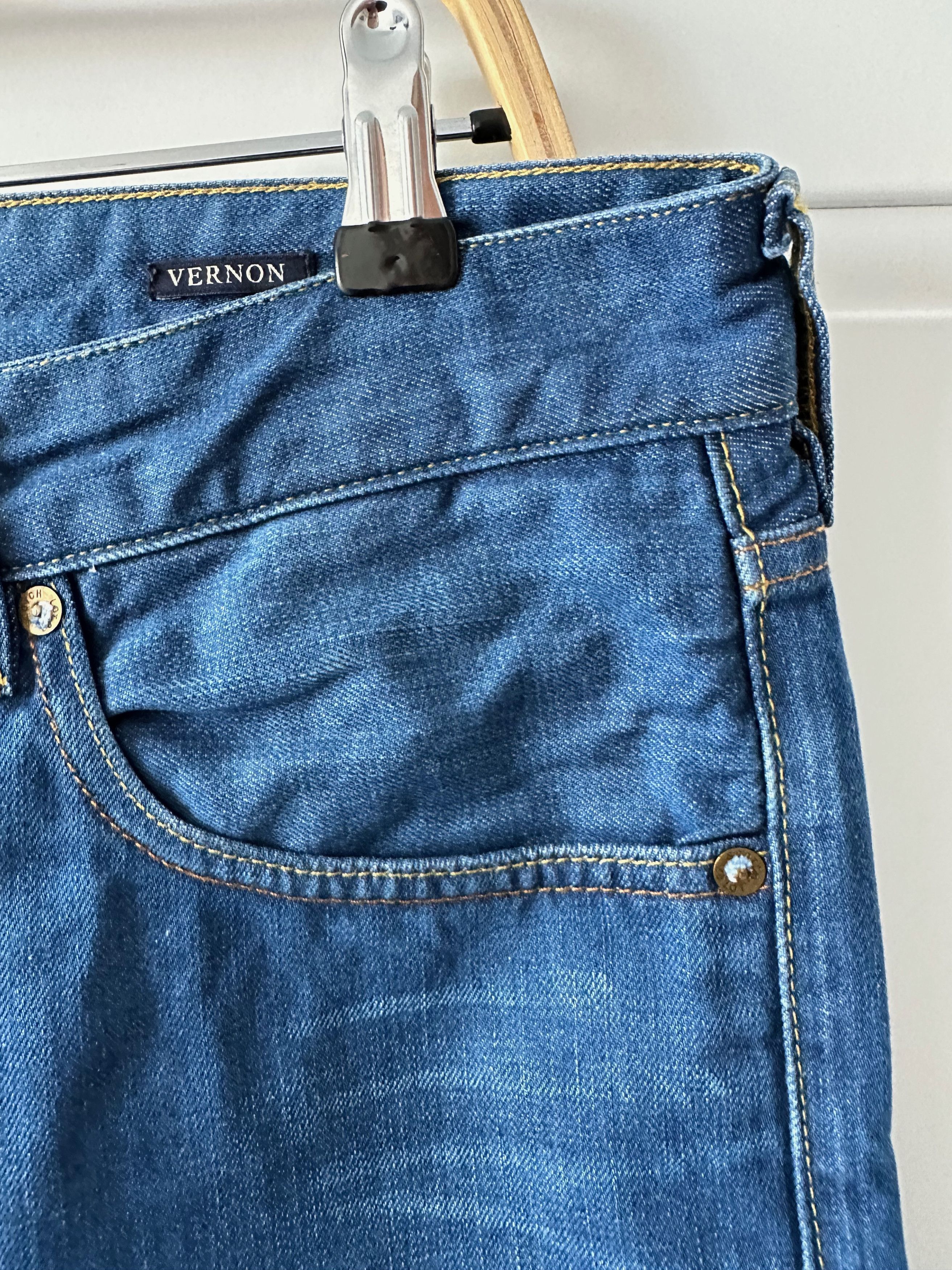 Scotch & Soda Scotch & Soda Vernon Chemistry Denim Pants 34 x 34 Size US 34 / EU 50 - 6 Thumbnail