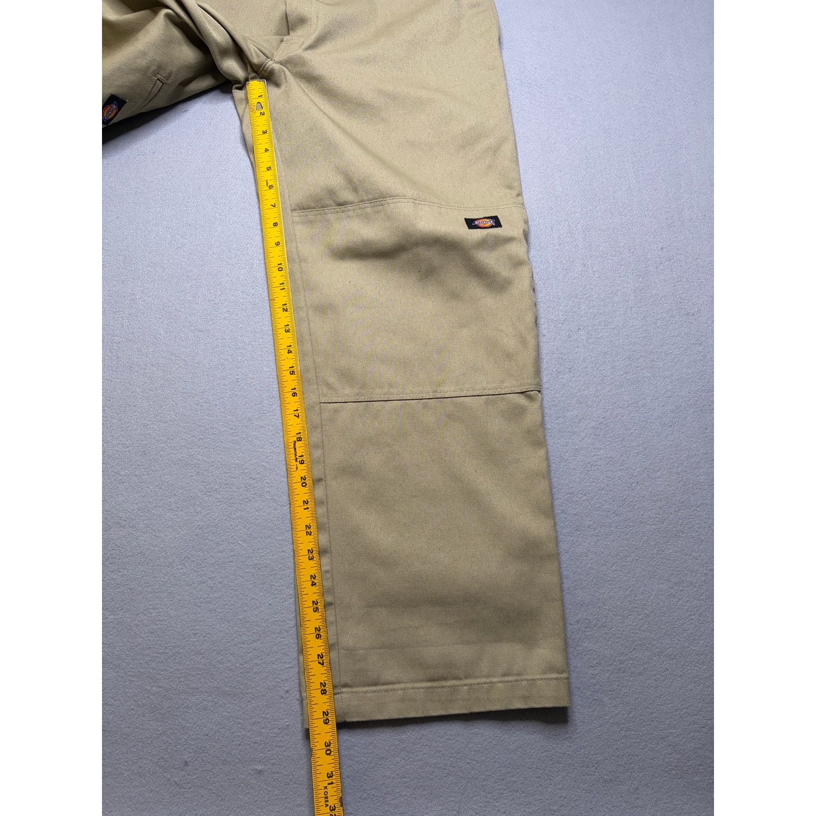 Dickies Dickies Loose Fit Men’s 36x30 Khaki Carpenter Pants Baggy Size US 36 / EU 52 - 6 Thumbnail