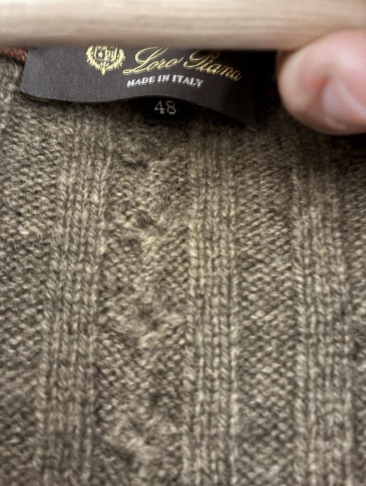 Loro Piana Loro piana baby cashmere quarter zip with pockets size 48/M Size US M / EU 48-50 / 2 - 2 Thumbnail