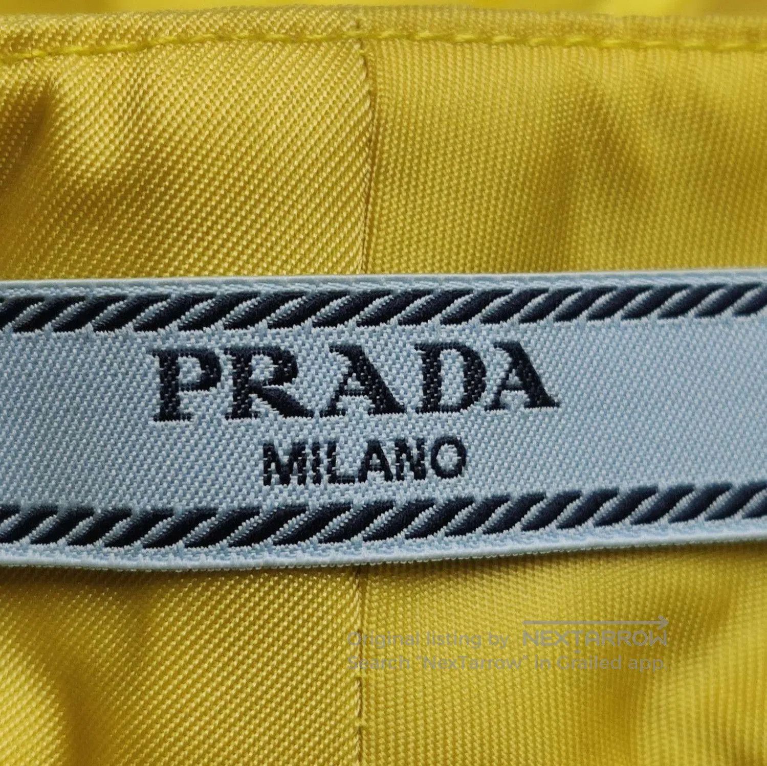 Prada Prada Yellow Belted Shorts Size 4. Size 39" - 5 Thumbnail