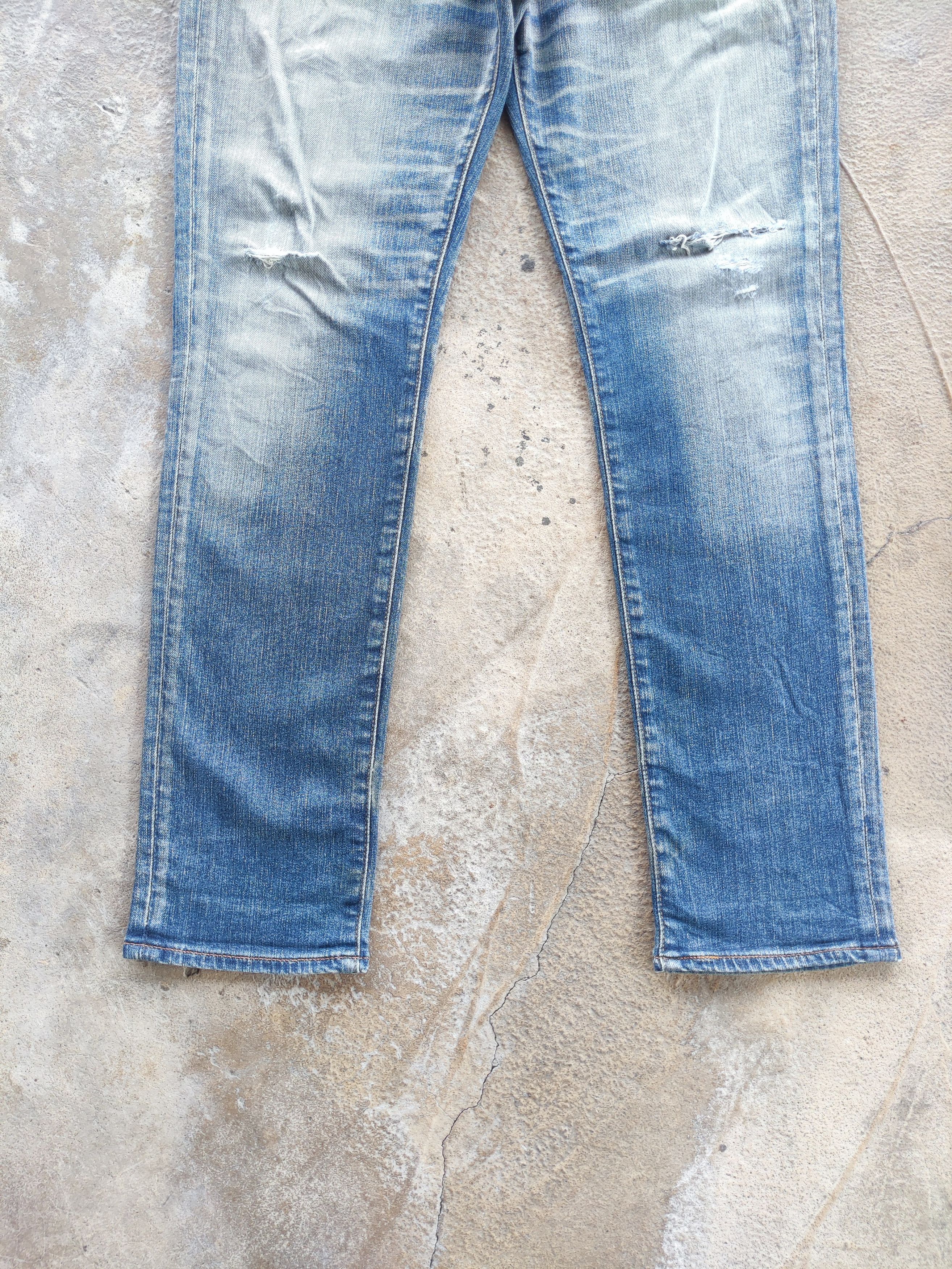 Jean × Levi's Vintage Levi's 511 Distressed Faded Denim Pants Jeans W32 Size US 32 / EU 48 - 4 Thumbnail
