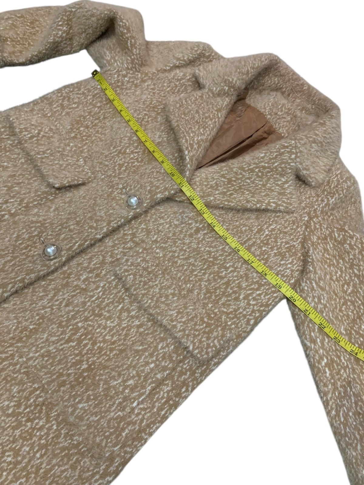 Beauty Beast × If Six Was Nine × Japanese Brand Rare Golden Mink Soft Faux Fur Long Jacket Button Down Size M / US 6-8 / IT 42-44 - 9 Thumbnail