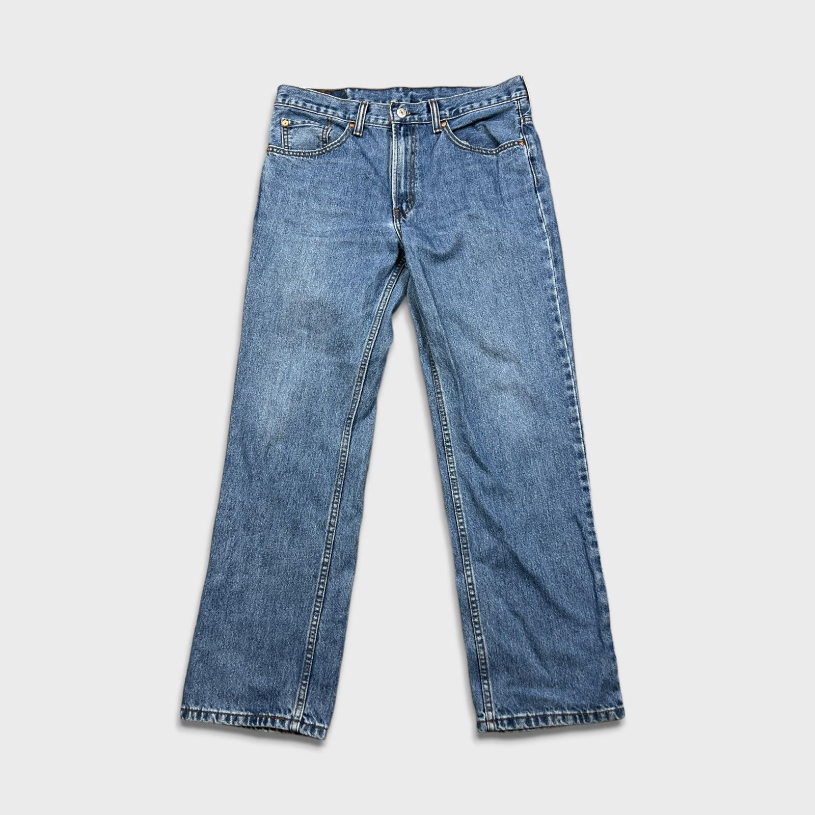 Levi's × Vintage Levi's 516 Jeans 34x30 Slim Straight Leg Light Denim Pants Size US 34 / EU 50 - 1 Thumbnail