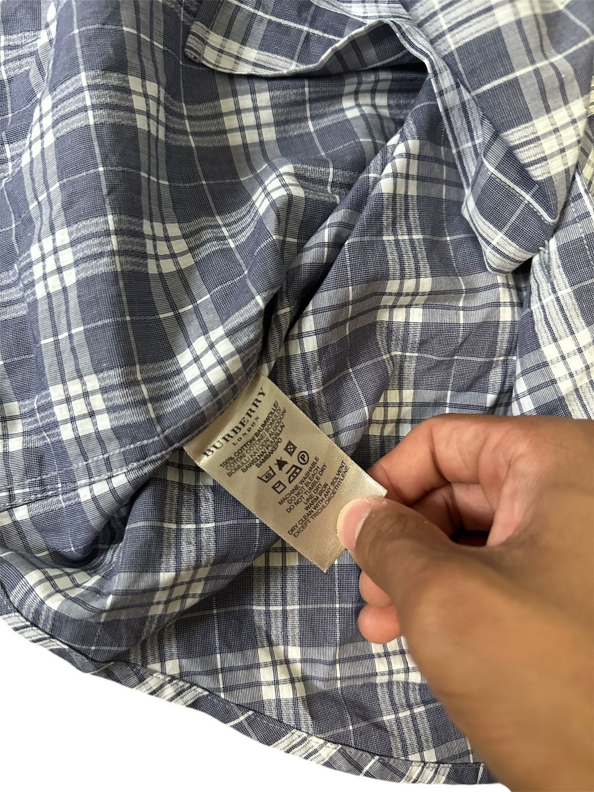 Burberry × Designer Burberry Short sleeve button up Size US S / EU 44-46 / 1 - 5 Thumbnail